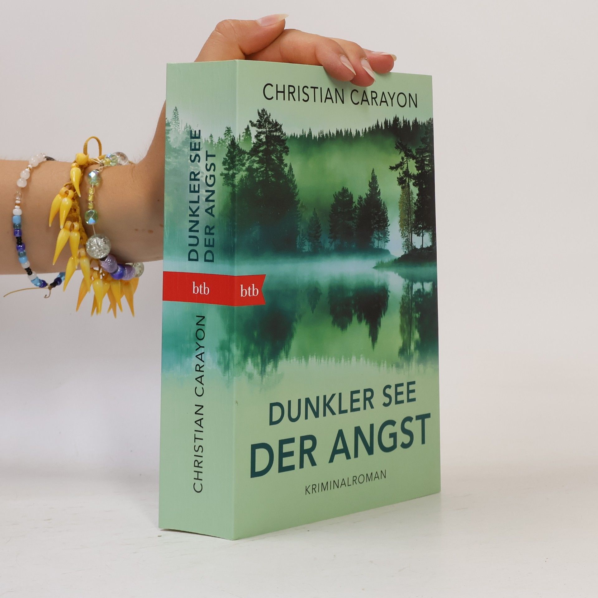 Christian Carayon Dunkler See der Angst