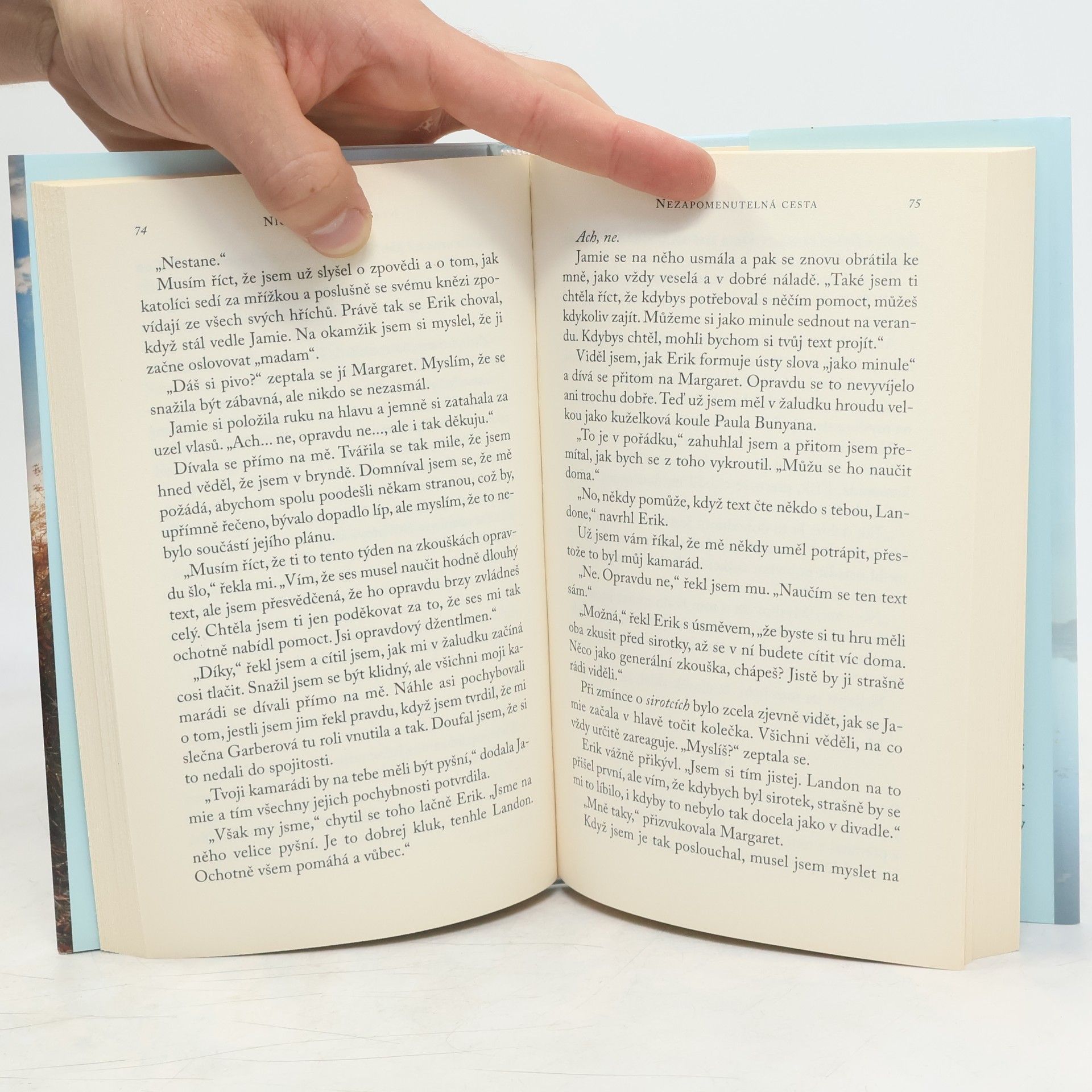 Nicholas Sparks Nezapomenutelná cesta