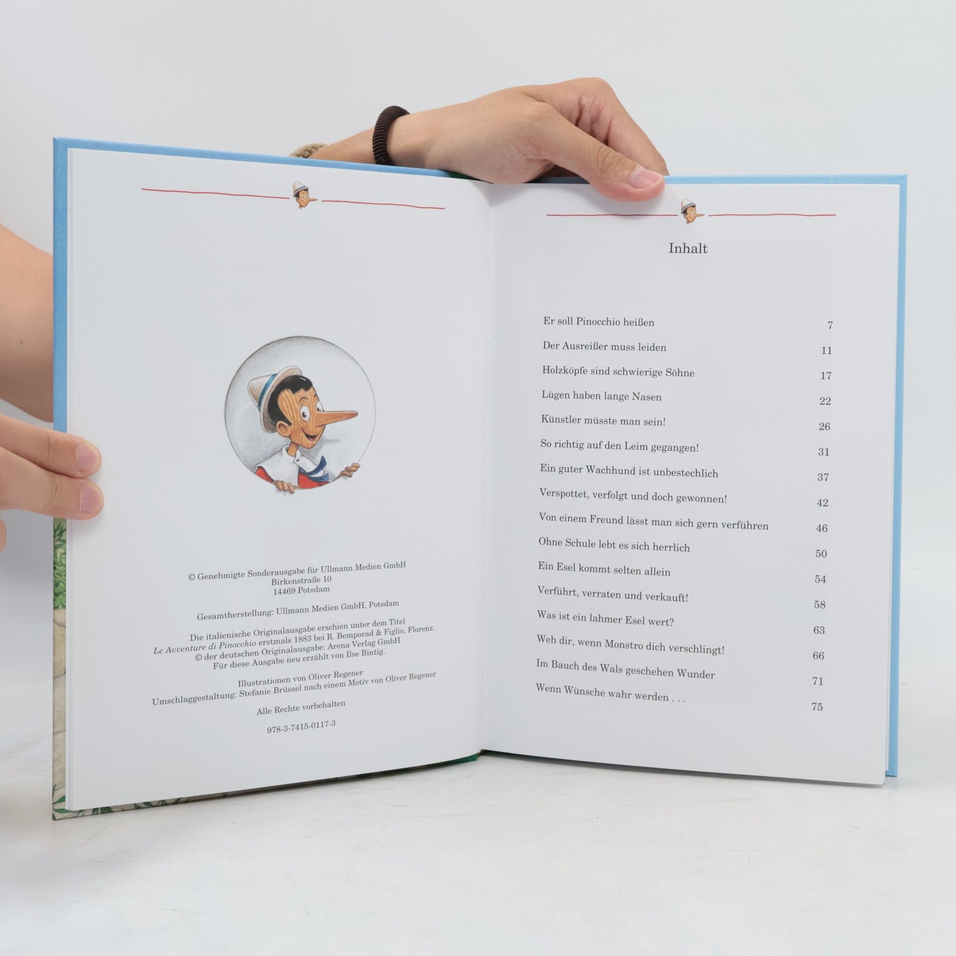 Carlo Collodi Pinocchios Abenteuer. Klassiker für Kinder