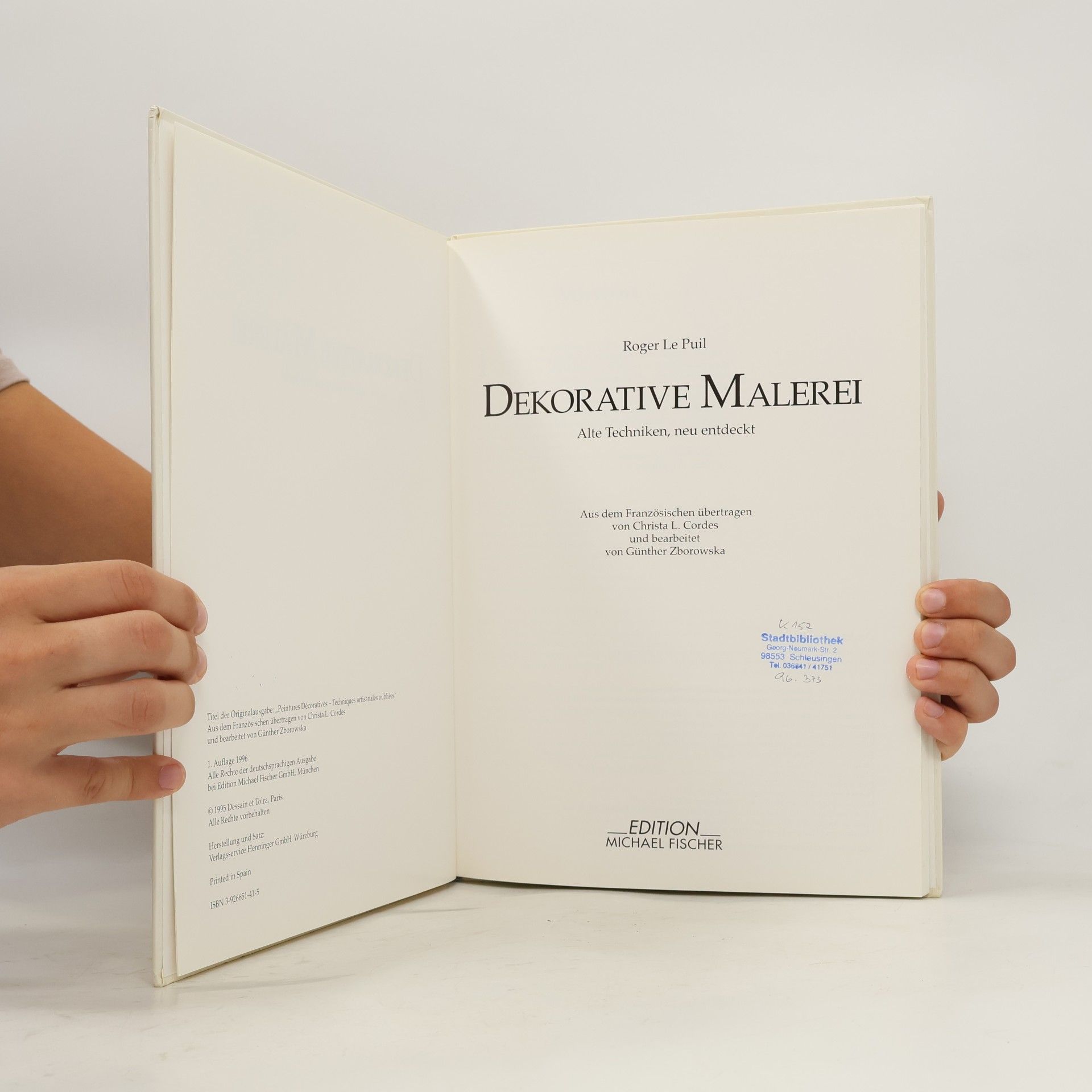 Roger Le Puil Dekorative Malerei