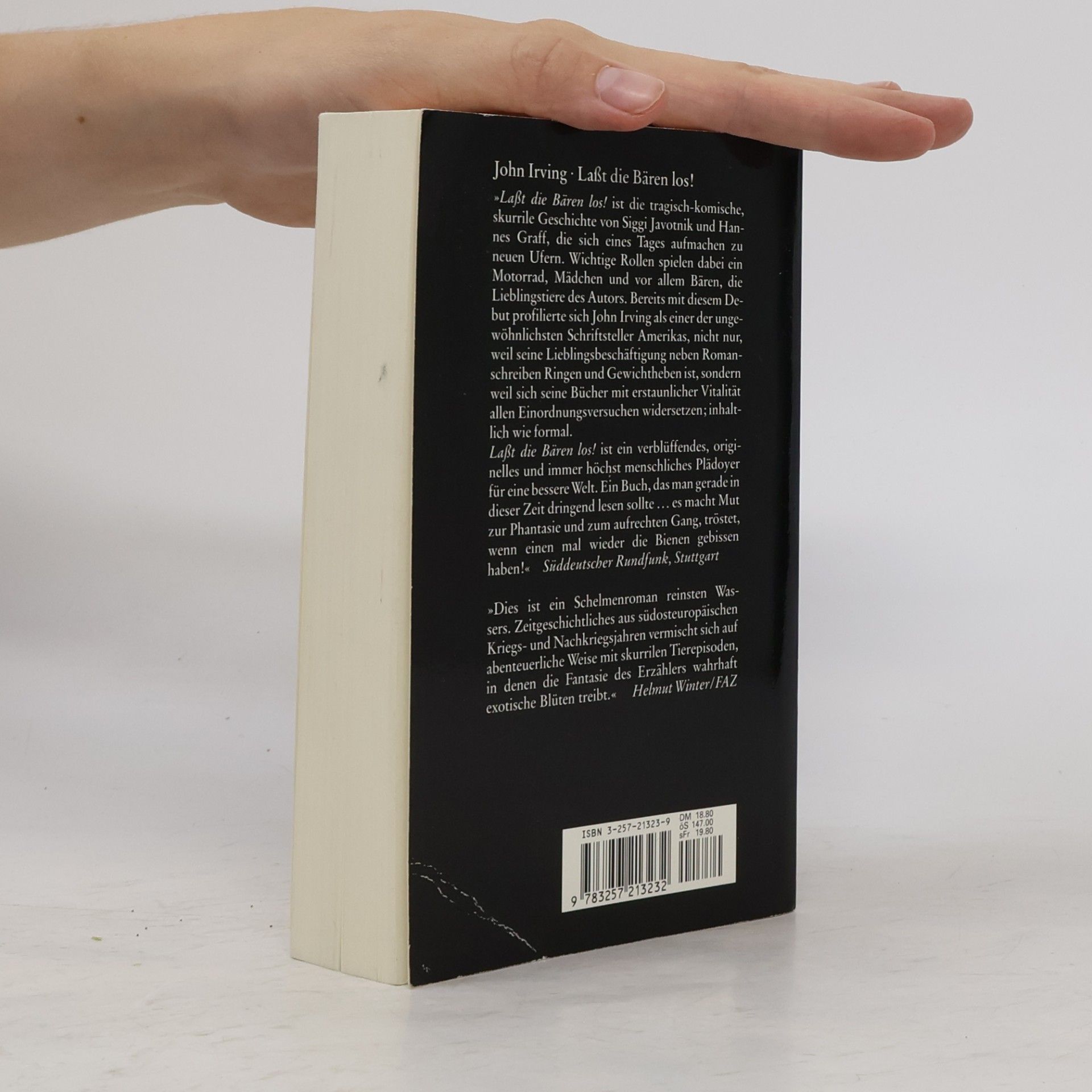 John Irving Laßt Den Baren Los