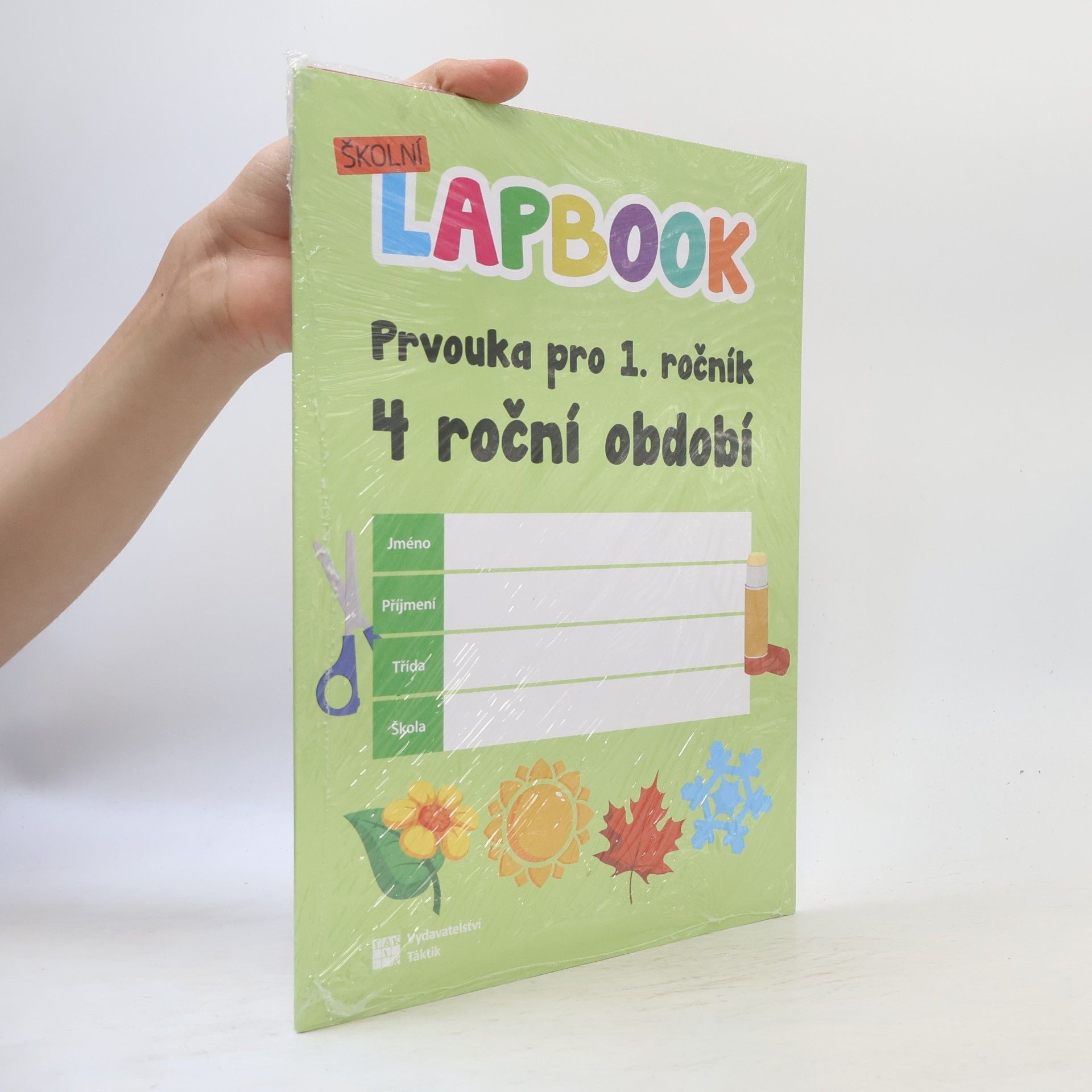 Autorenkollektiv Školní lapbook: Prvouka pro 1. ročník - 4 roční období