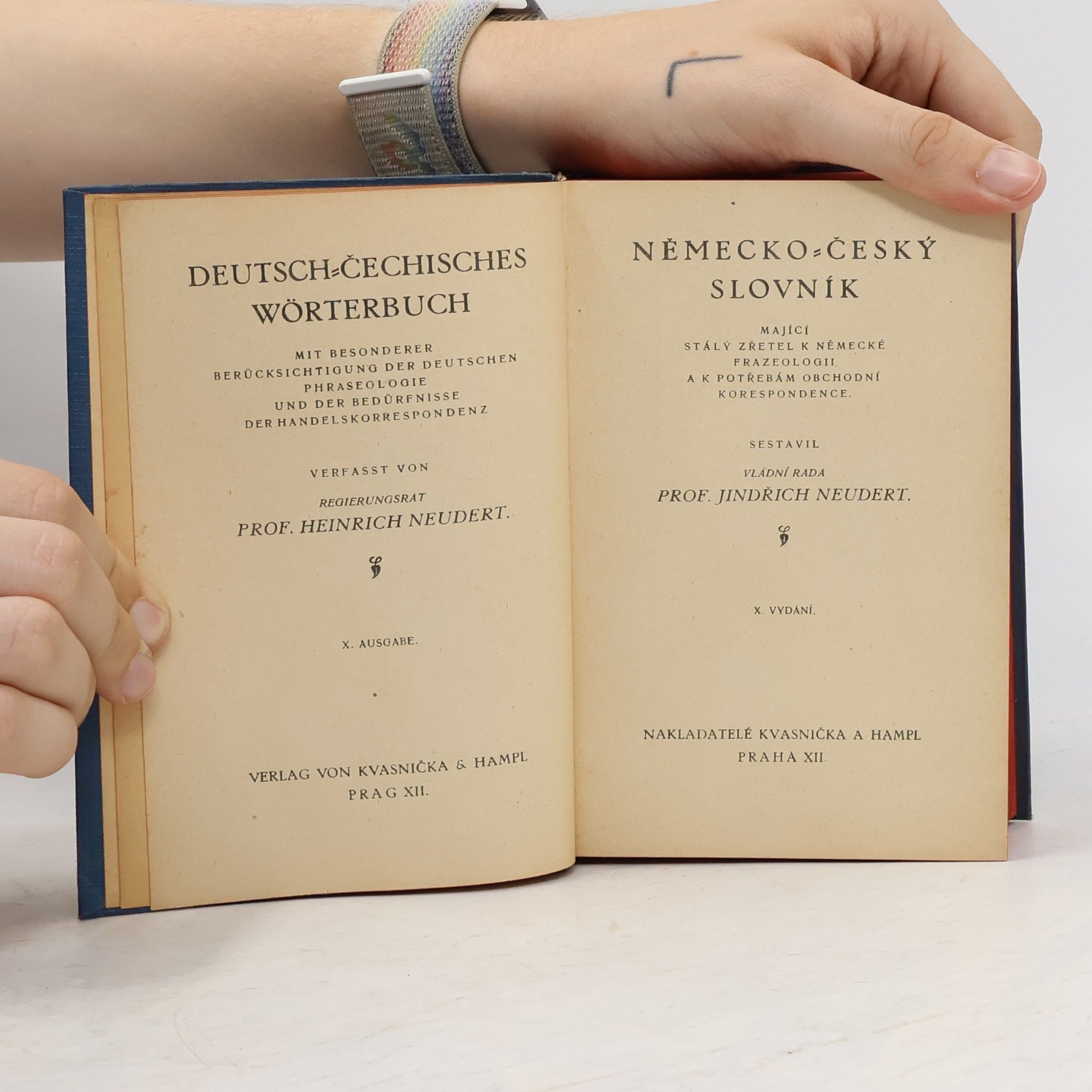 Jindřich Neudert Německo-český slovník