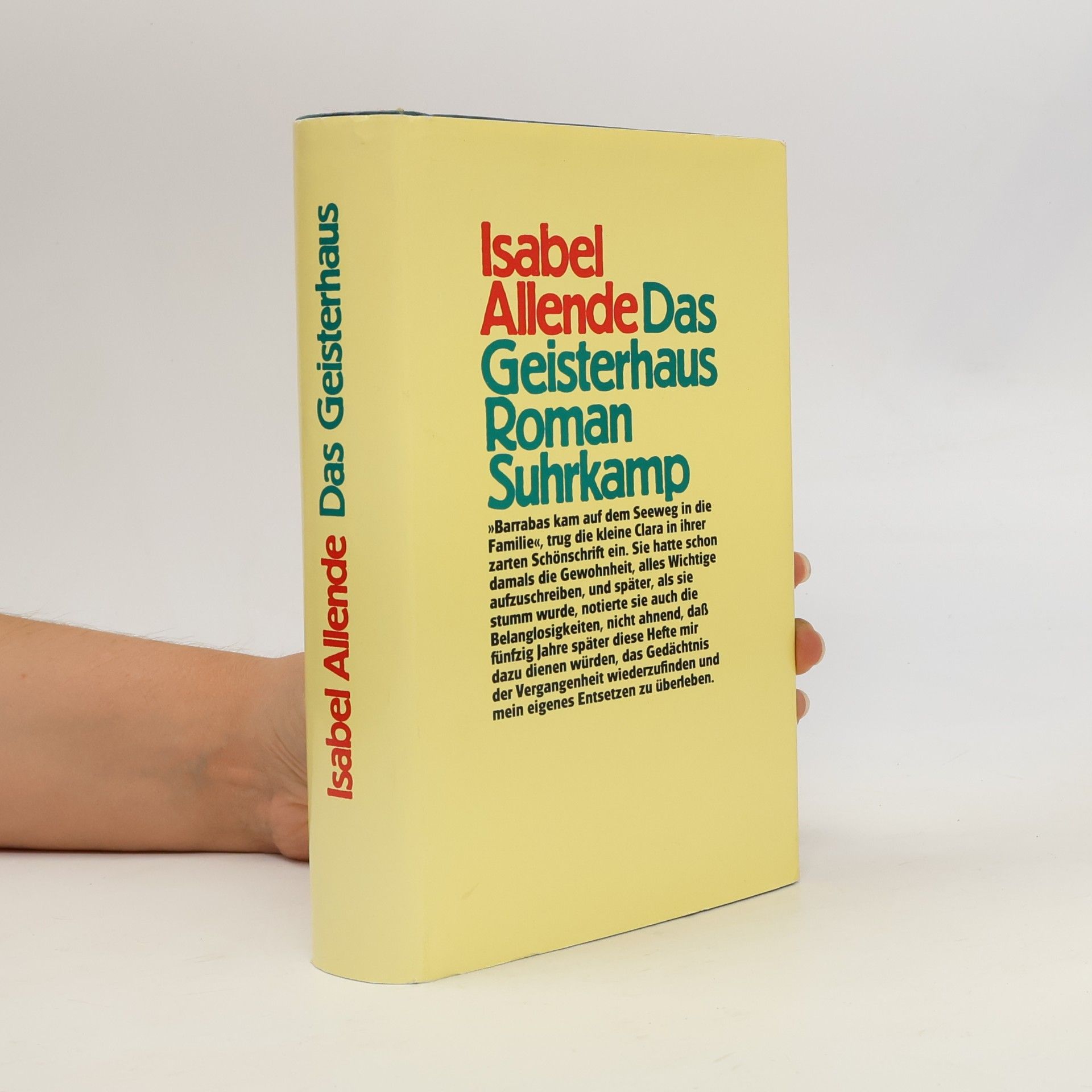 Isabel Allende Das Geisterhaus