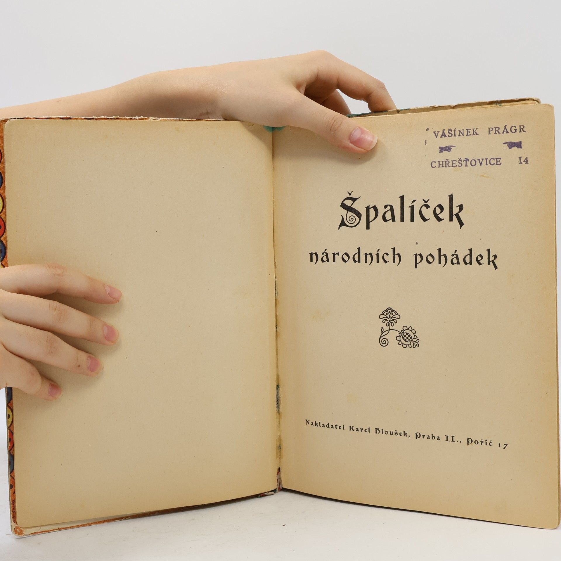 Božena Němcová Špalíček národních pohádek : Výběr z pohádek