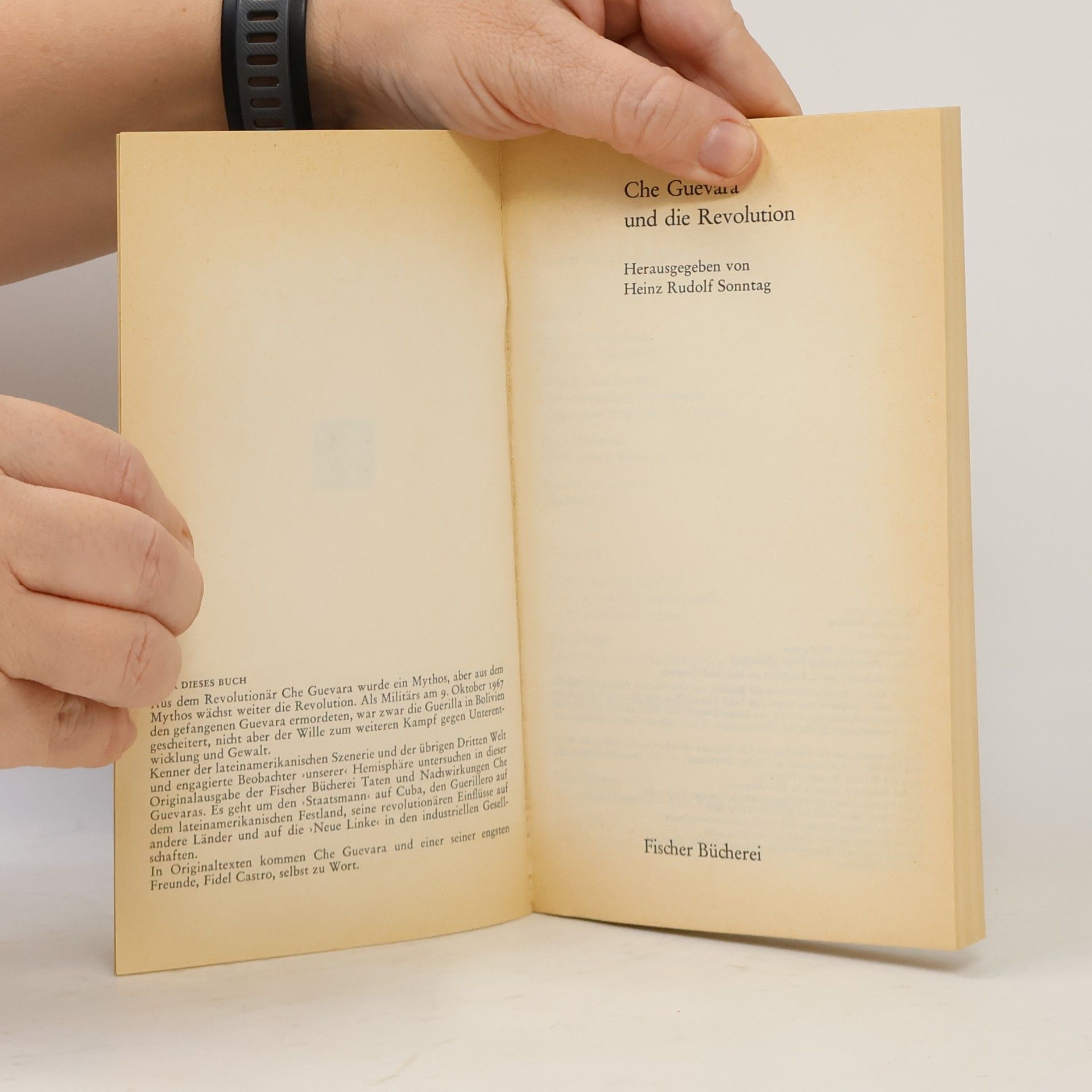 Heinz Rudolf Sonntag Che Guevara und die Revolution