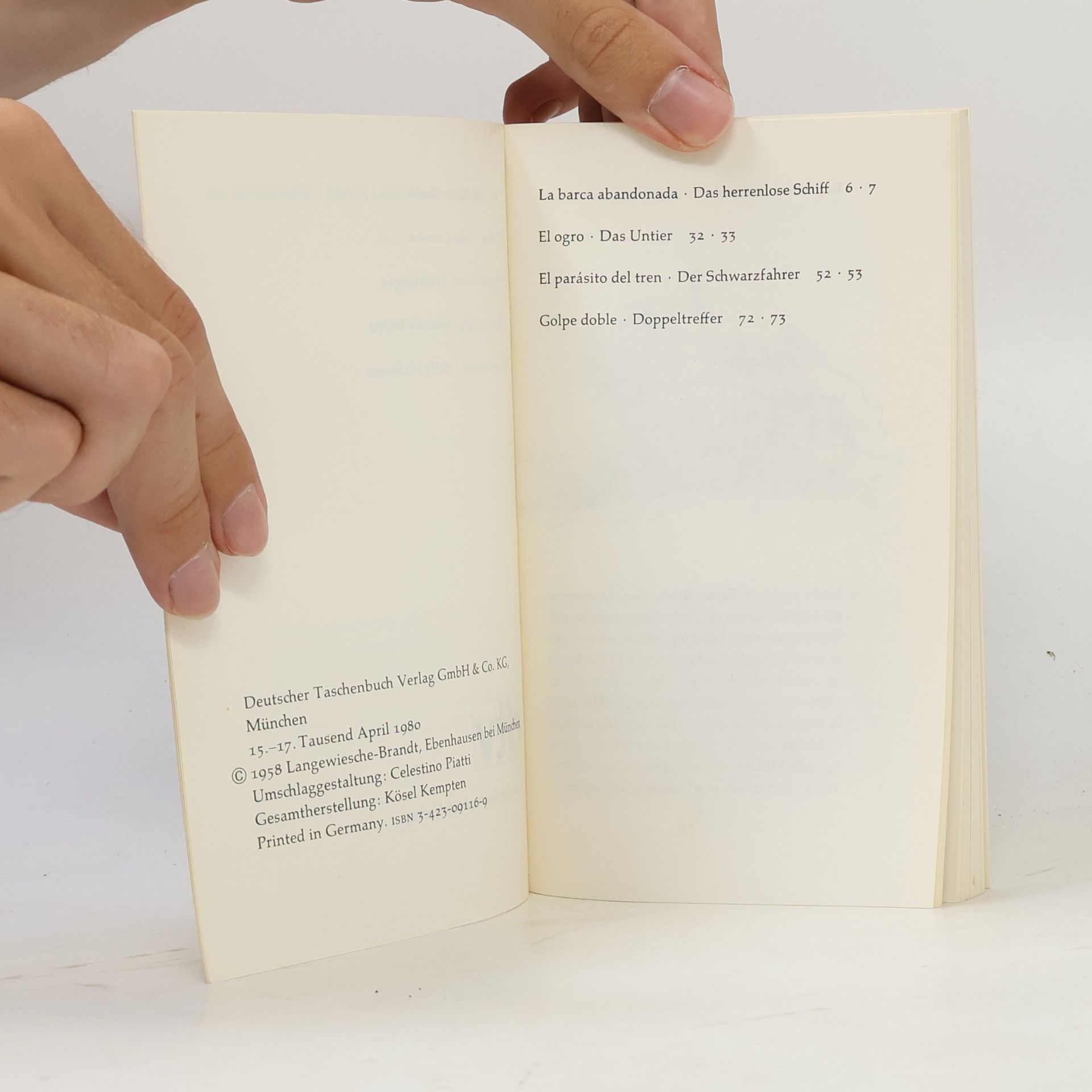 Autores varios Golpe dople / Doppeltreffer