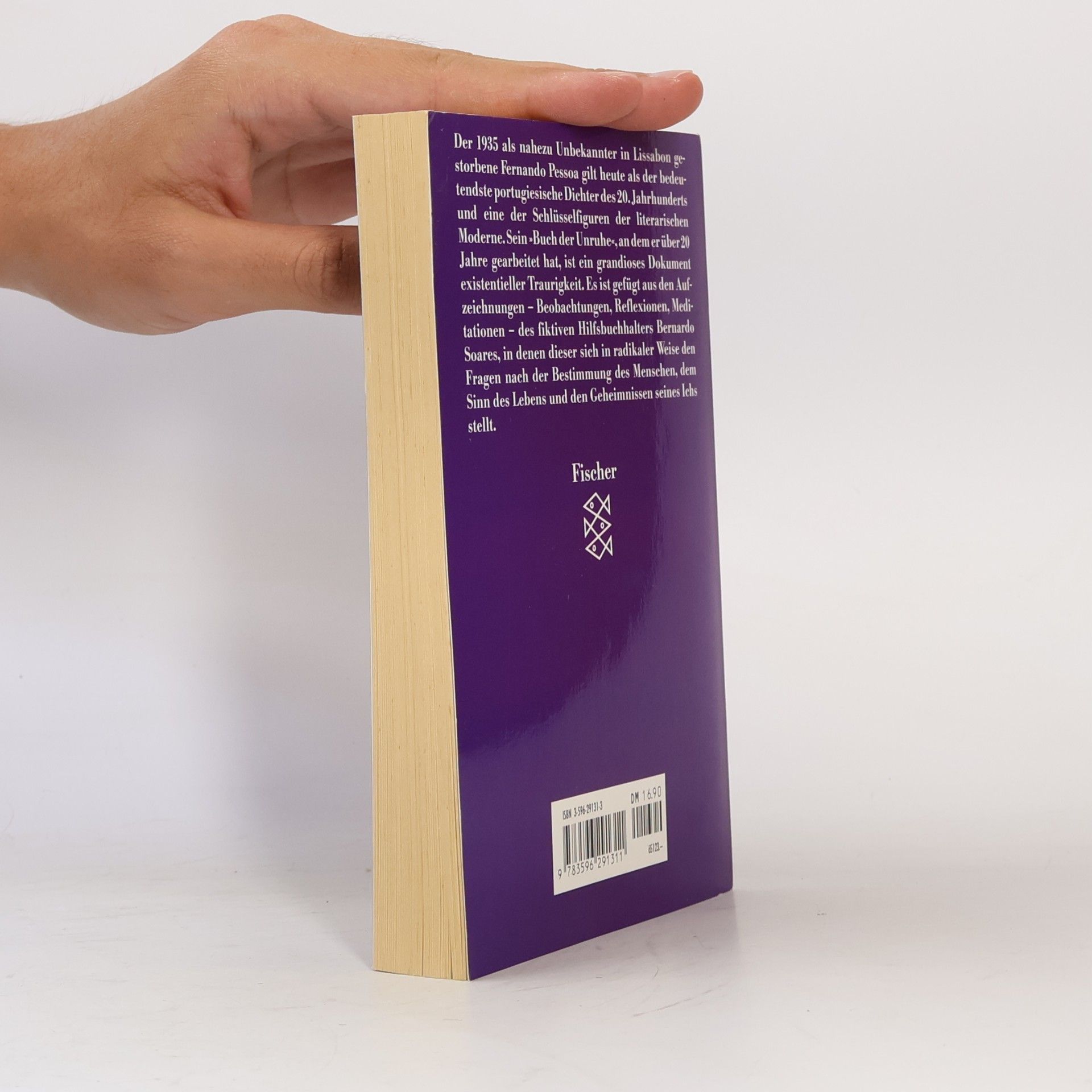Fernando Pessoa Das Buch der Unruhe des Hilfsbuchhalters Bernardo Soares