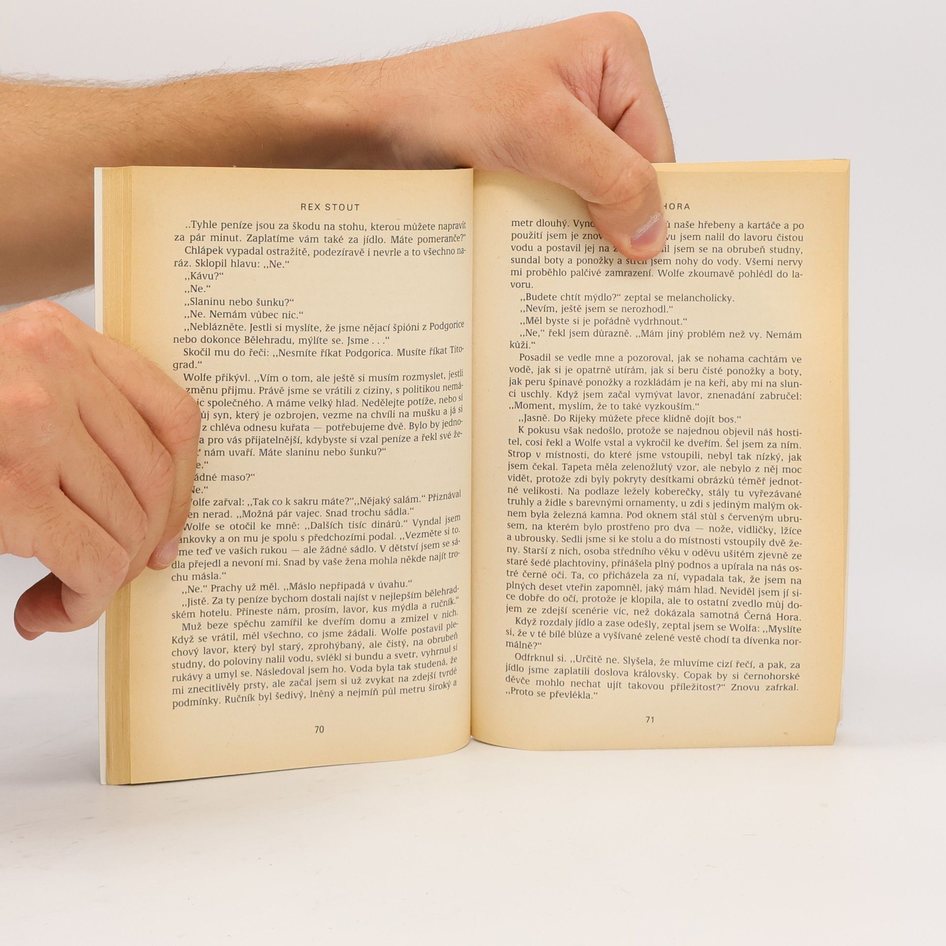 Rex Stout Černá Hora