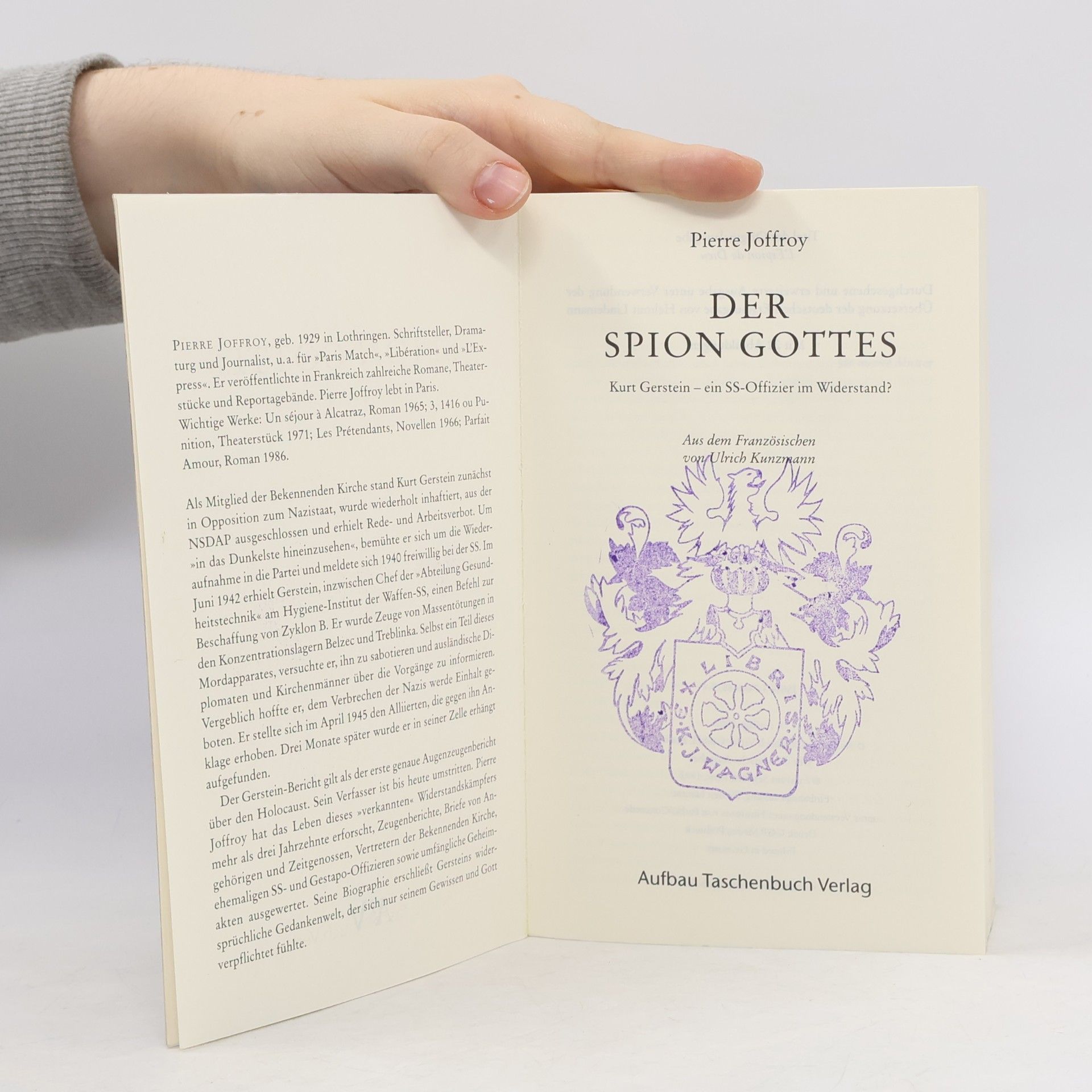 Pierre Joffroy Der Spion Gottes