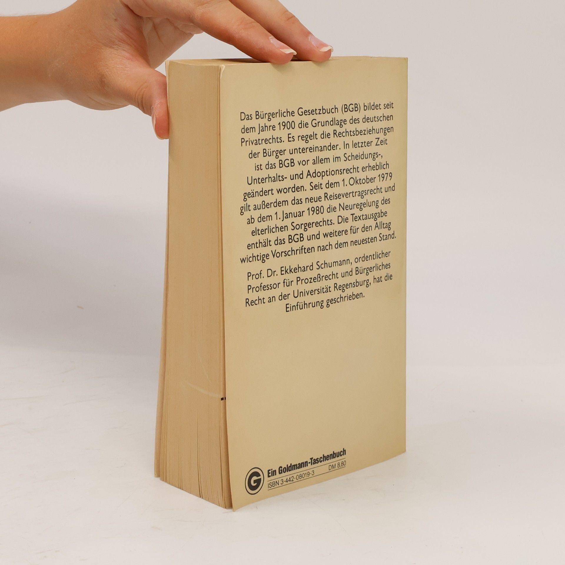 Hartwig von Westerholt Bürgerliches Gesetzbuch