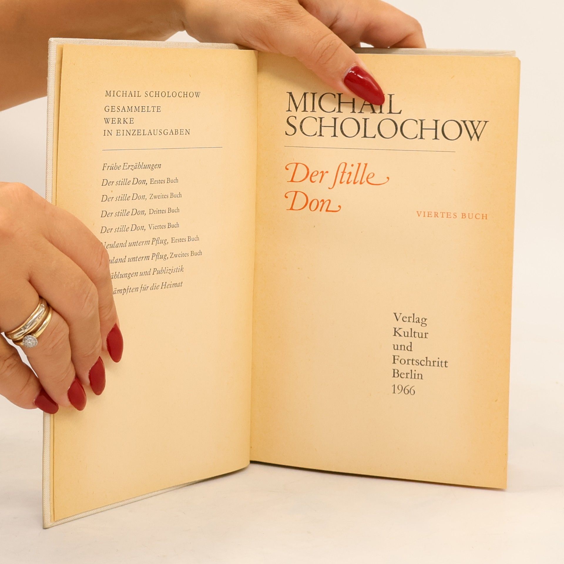 Michail Aleksandrovič Šolochov Der stille Don IV