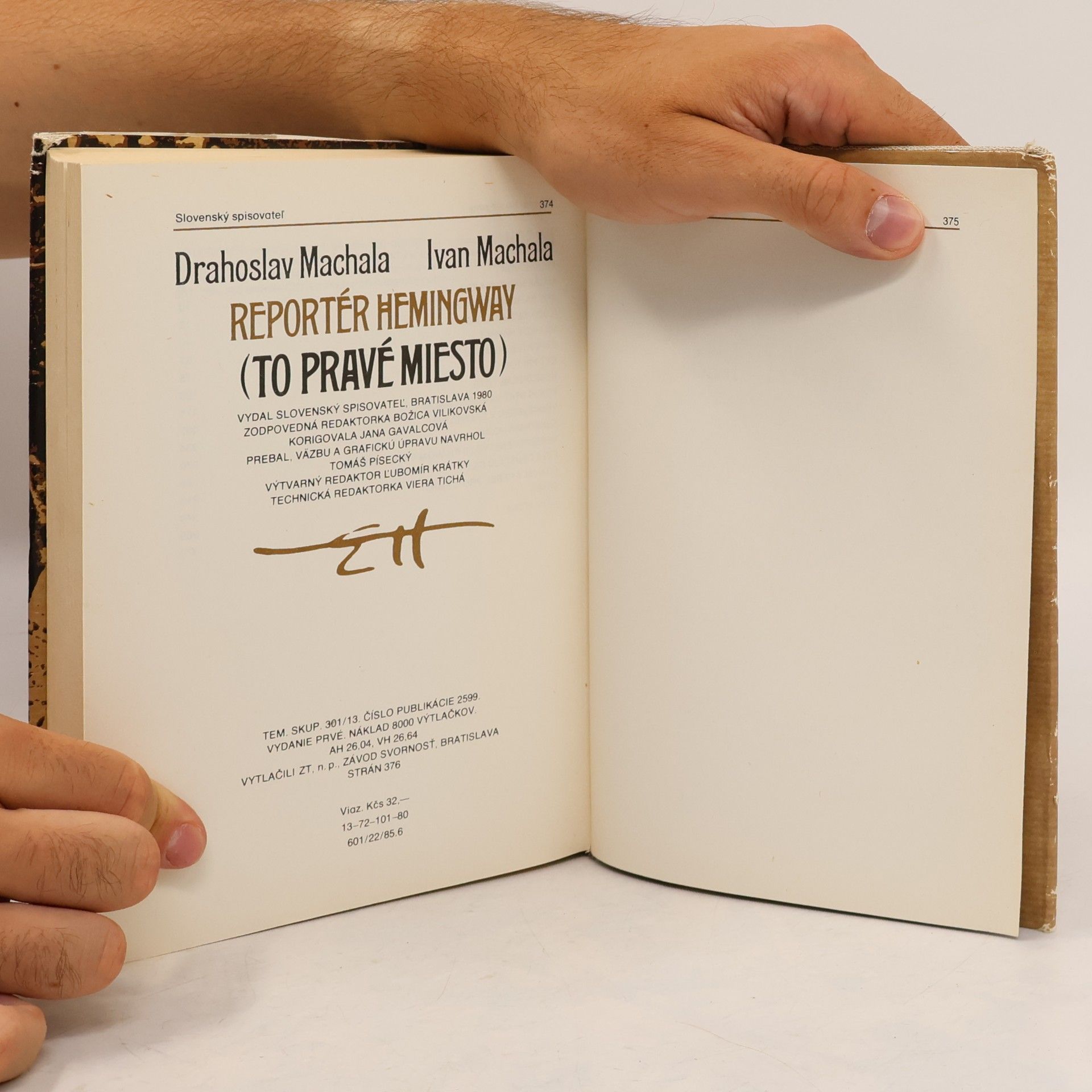 Ivan Machala Reportér Hemingway. To pravé miesto