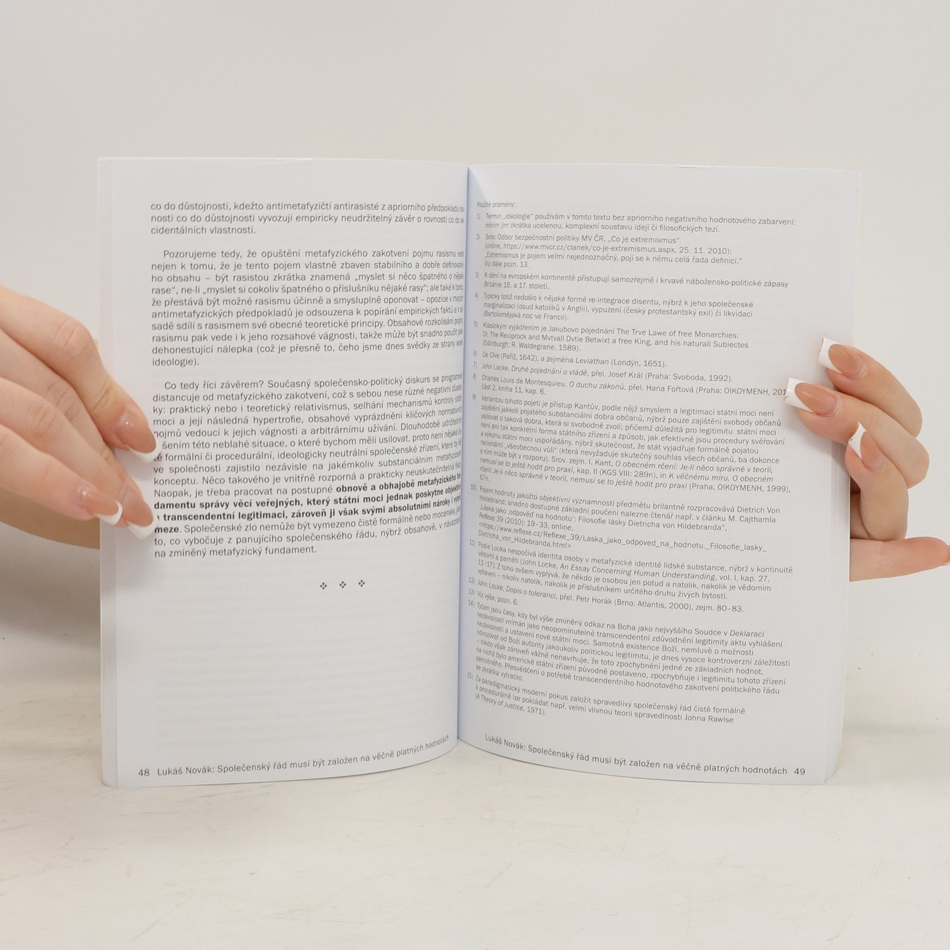 Collectif d'auteurs Obnova hodnot a návrat ke kritickému myšlení