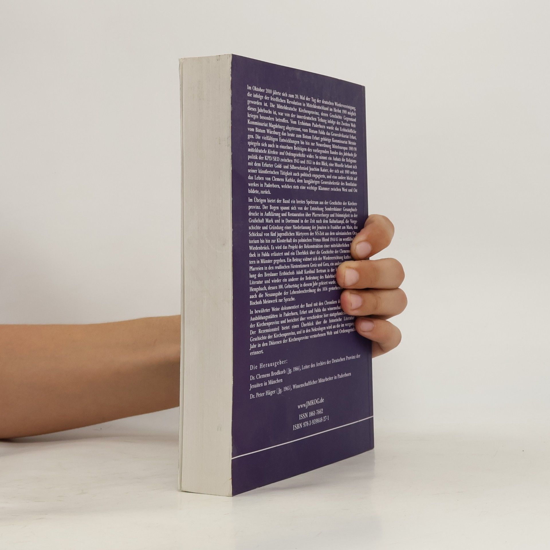 Clemens Brodkorb Jahrbuch für mitteldeutsche Kirchen- und Ordensgeschichte