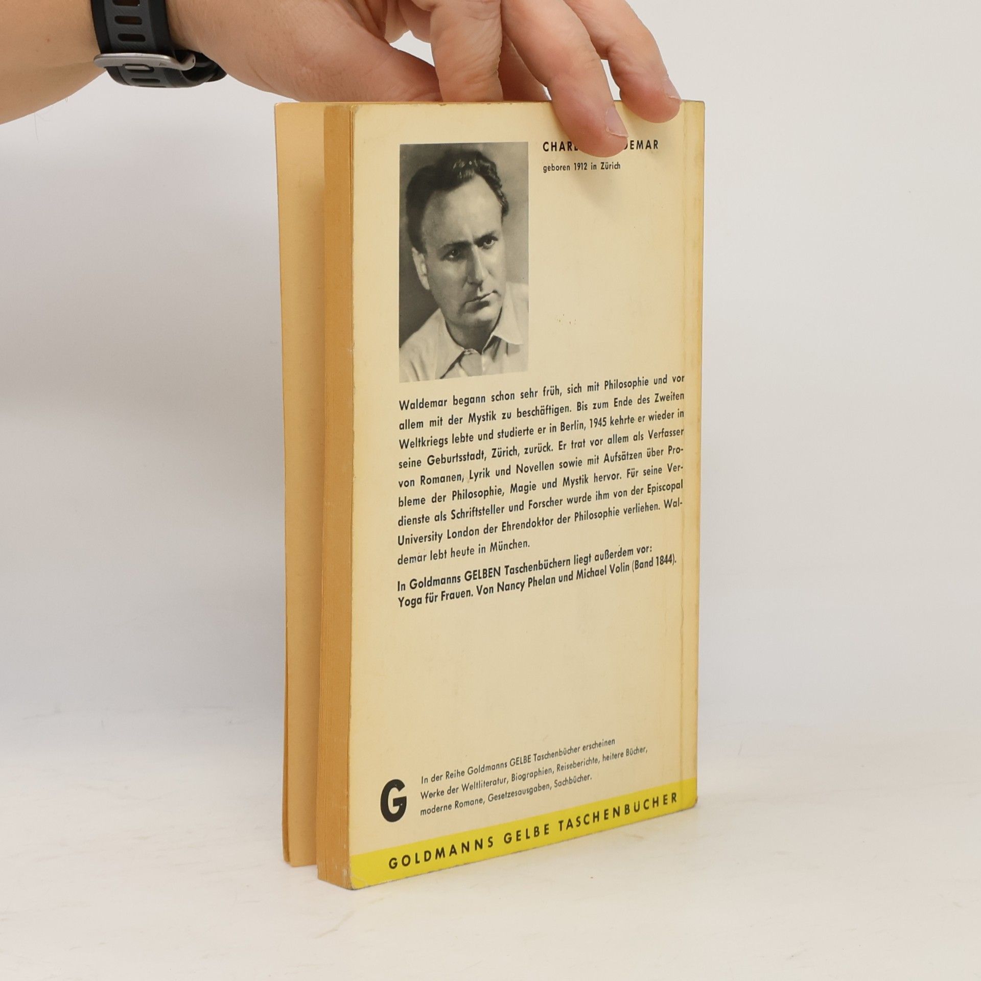 Charles Waldemar Jung und gesund durch Yoga