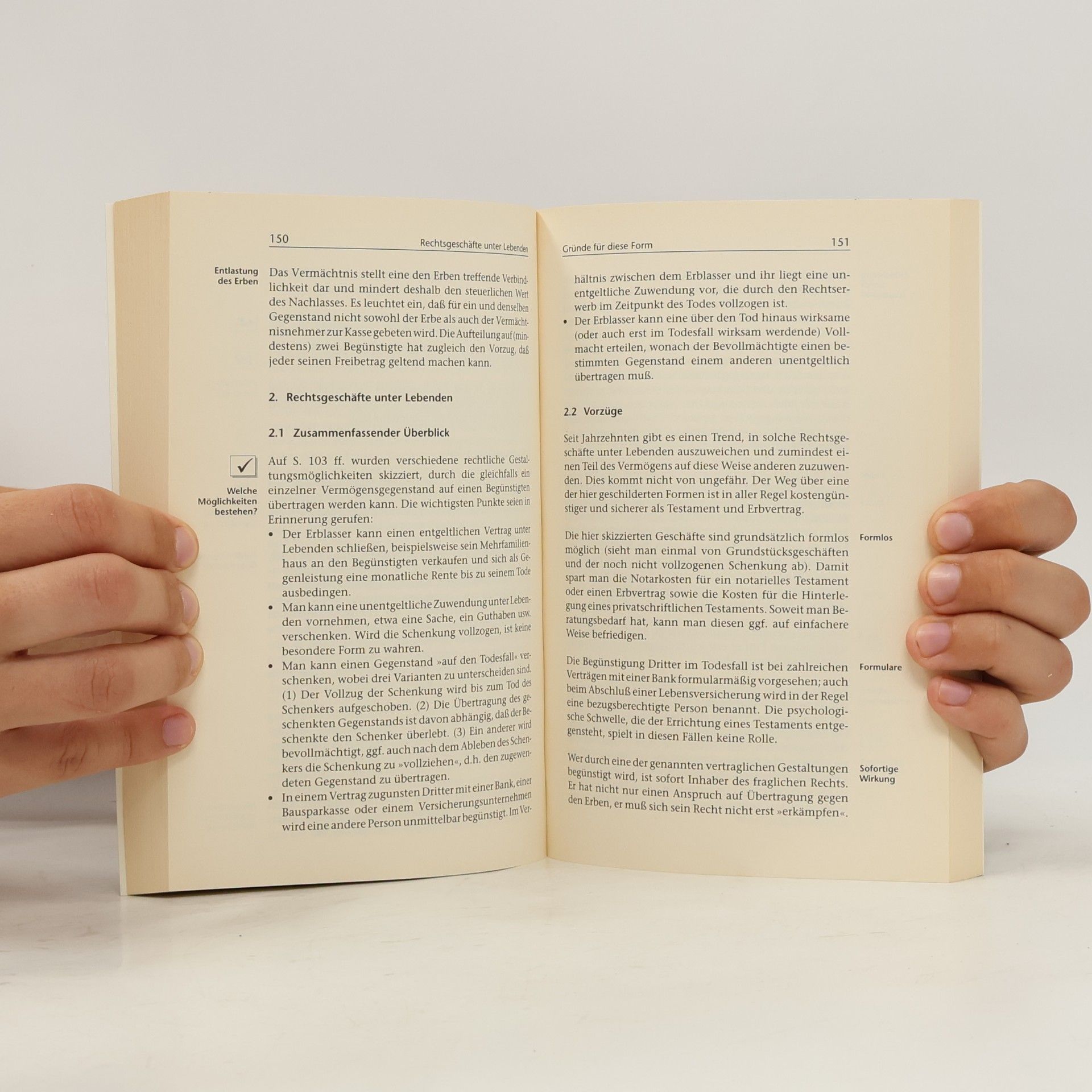 Wolfgang Däubler Testament, Erbvertrag, Schenkung