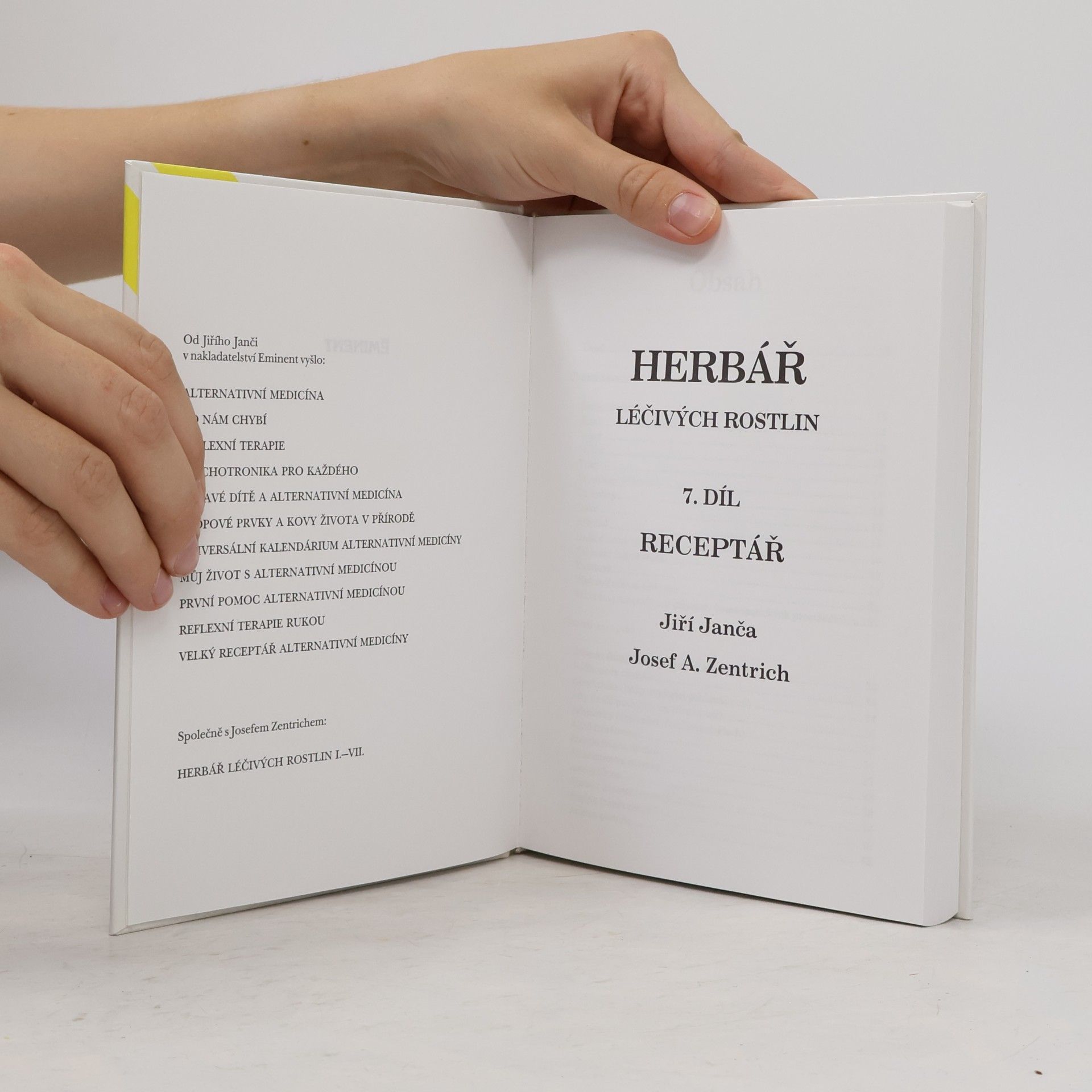 Jiří Janča Herbář léčivých rostlin 7. Receptář