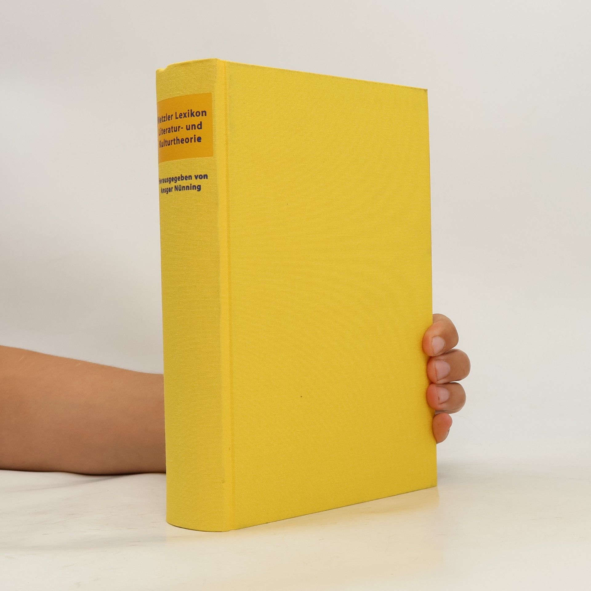 Ansgar Nünning Metzler-Lexikon Literatur- und Kulturtheorie