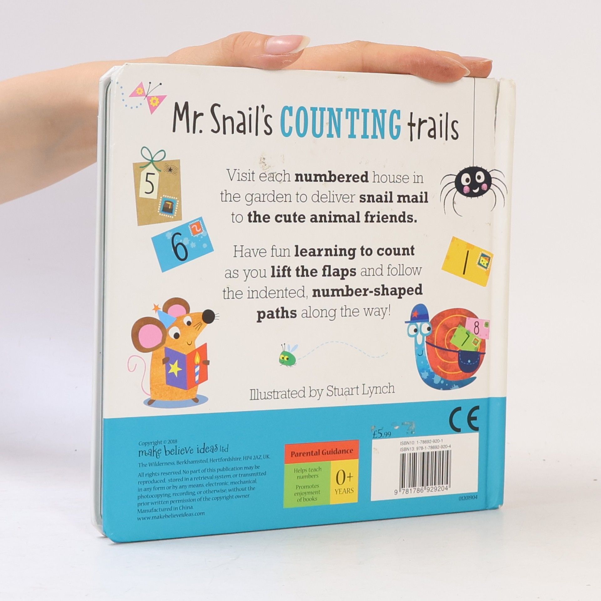 Rosie Greening Mr. Snail's Counting Trails