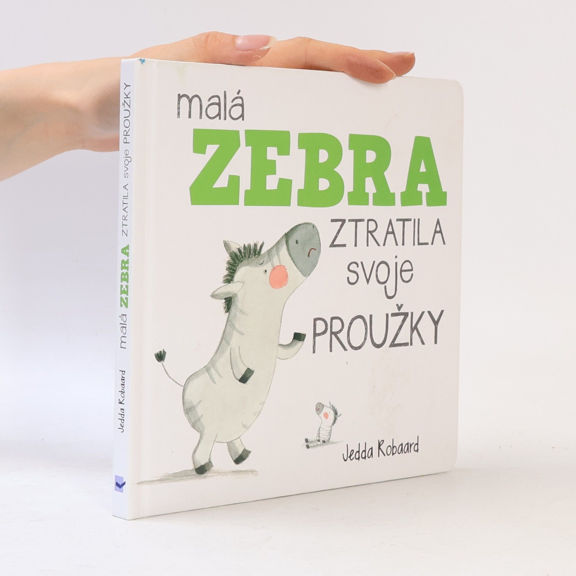 Jedda Robaard Malá zebra ztratila svoje proužky