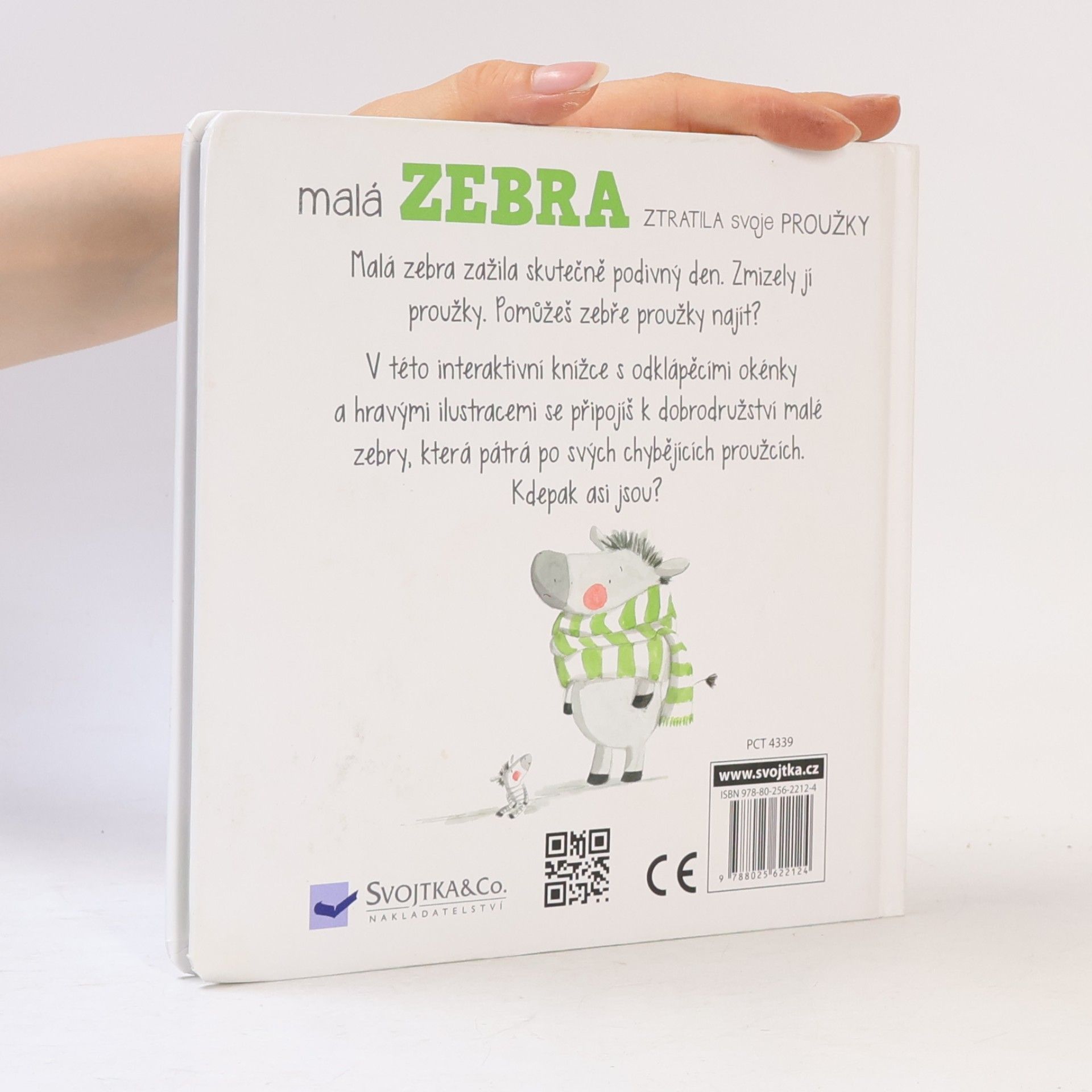 Jedda Robaard Malá zebra ztratila svoje proužky