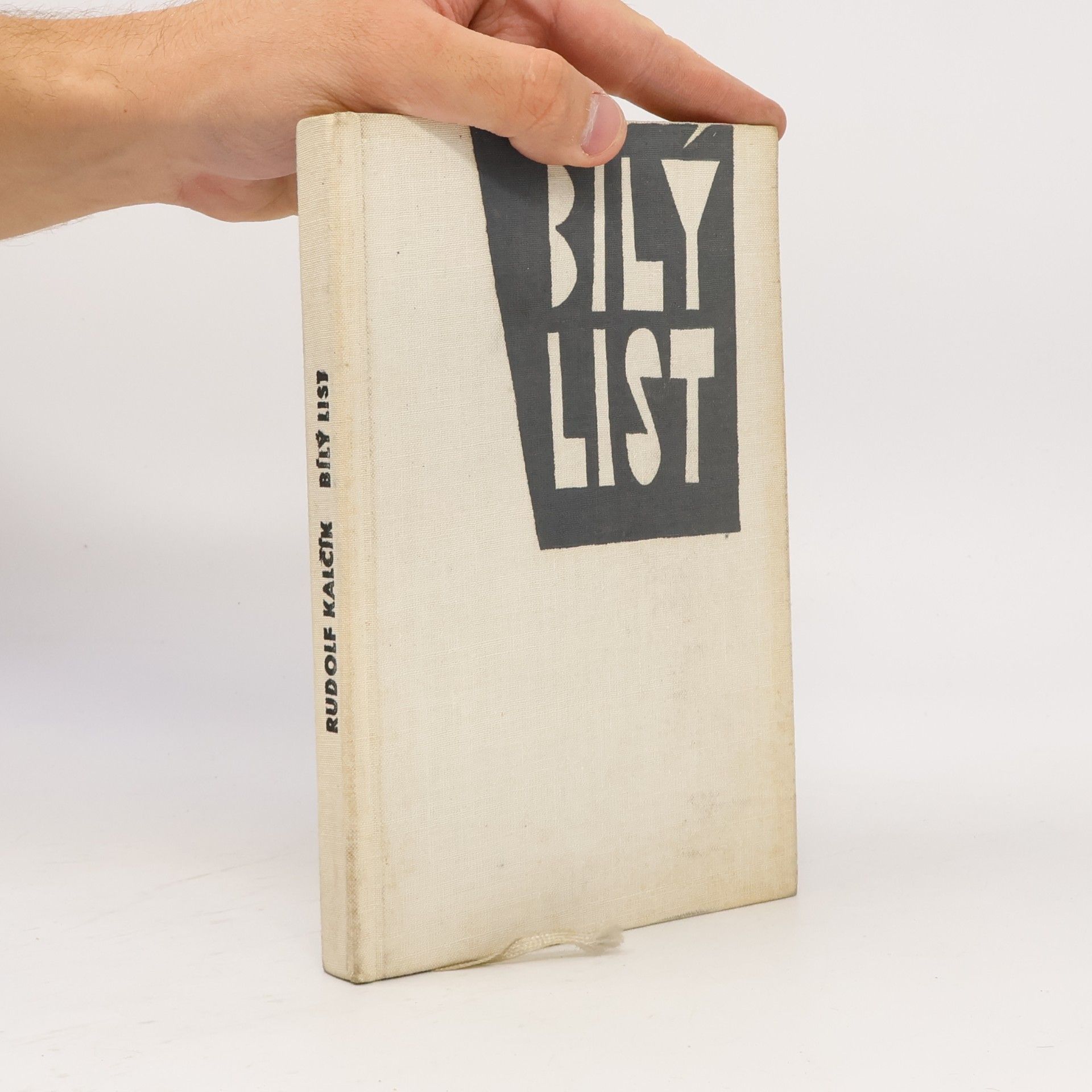 Rudolf Kalčík Bílý list