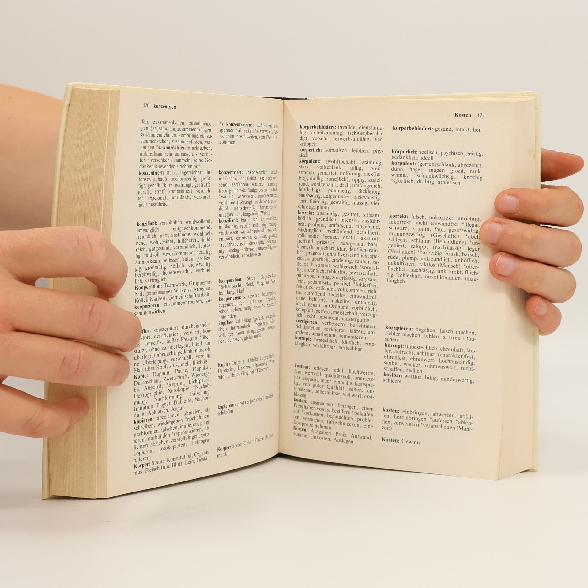 Erich Bulitta Wörterbuch der Synonyme und Antonyme