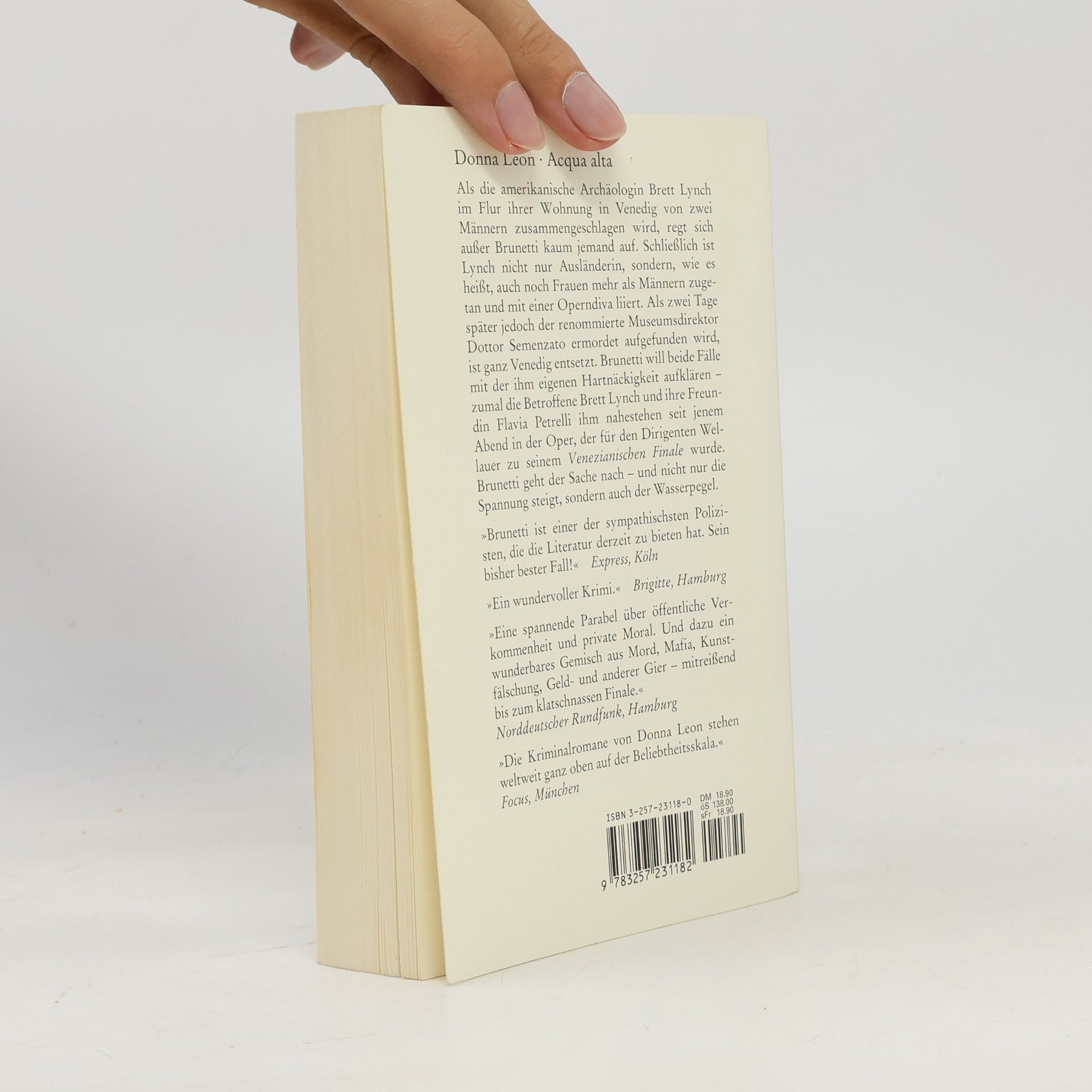 Donna Leon Acqua alta