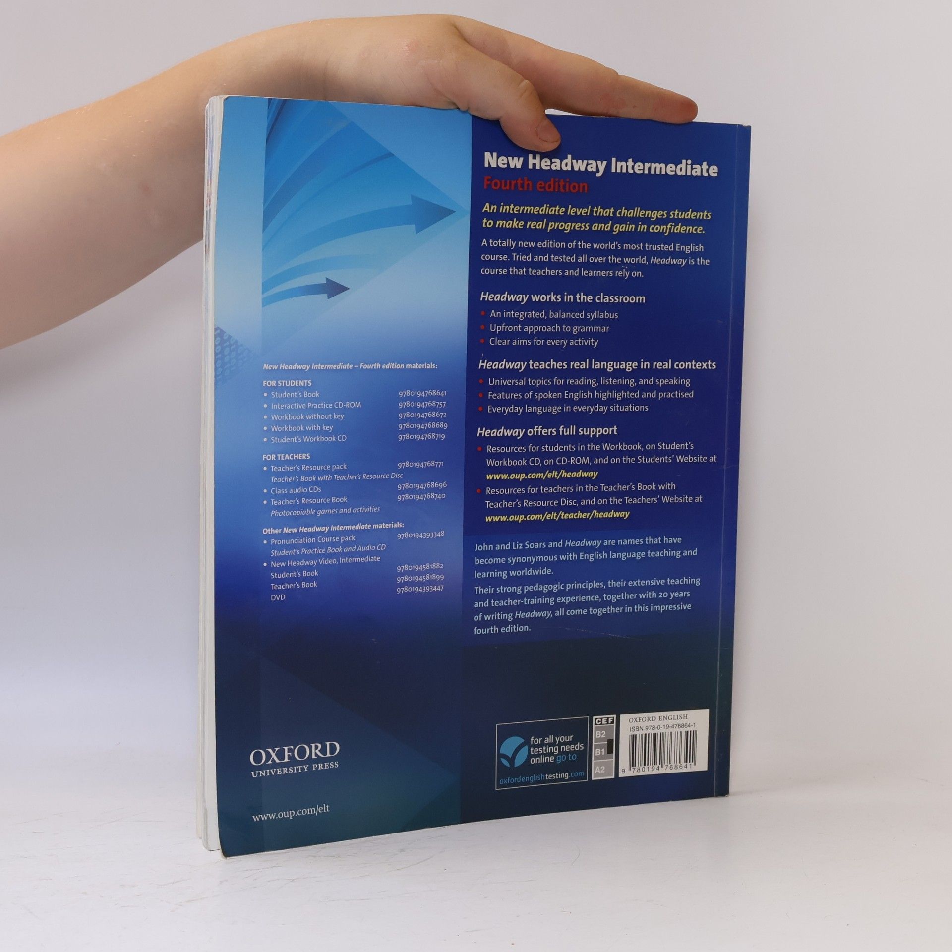 Liz Soars New Headway. Intermediate. Student's book