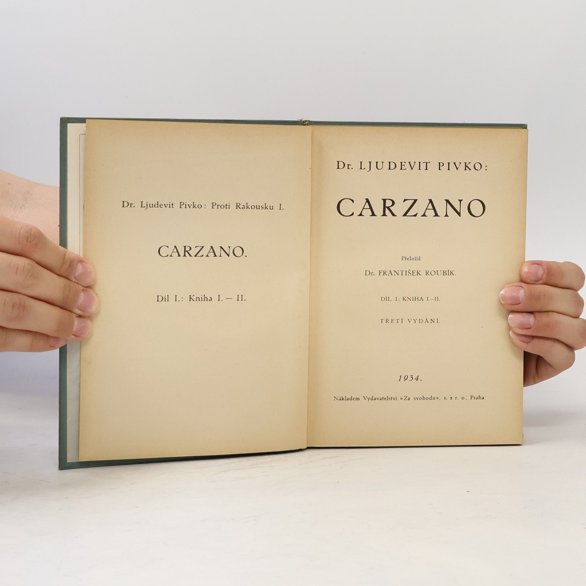 Ljudevit Pivko Carzano