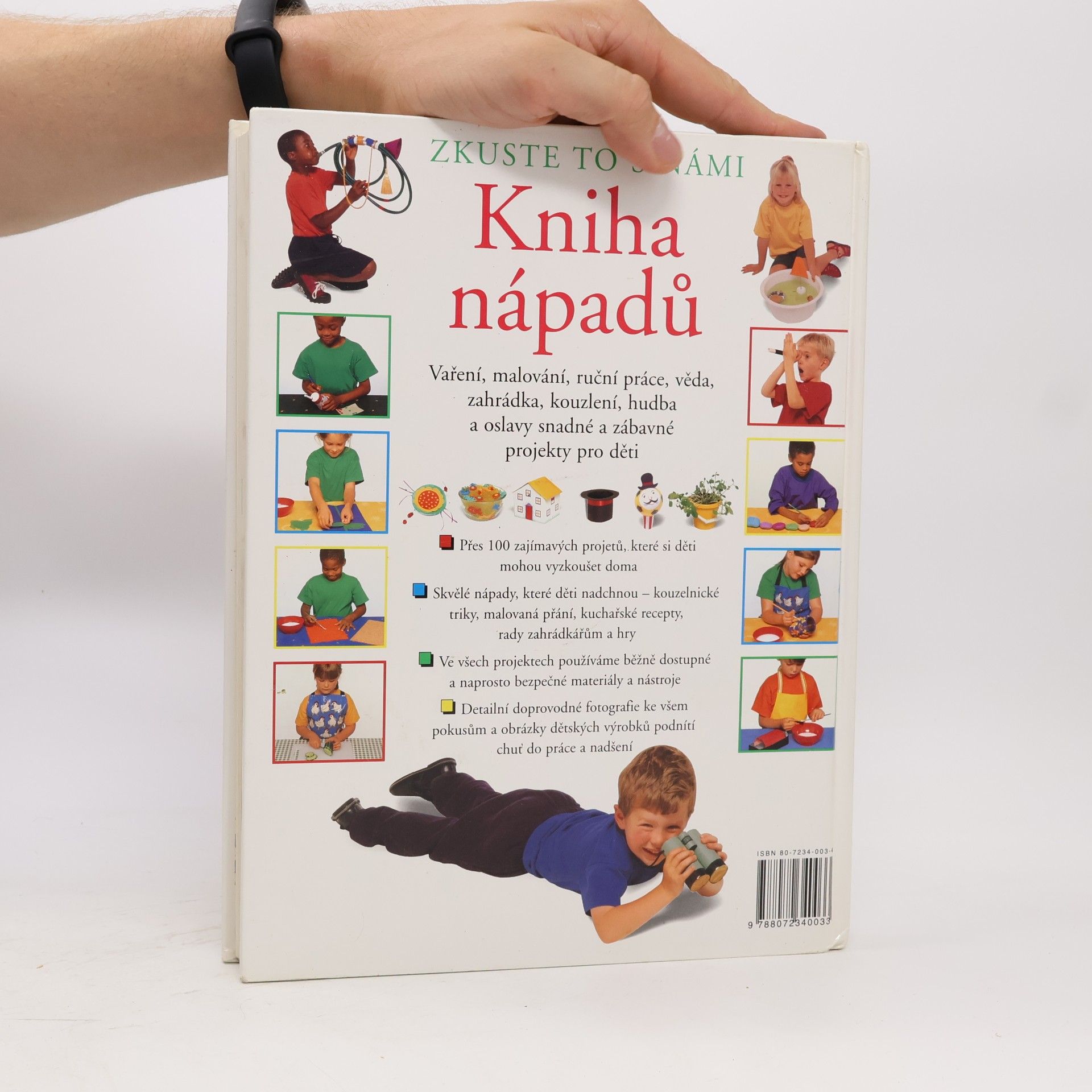 Joanna Lorenz Kniha nápadů. Zkuste to s námi. Snadné a zábavné projekty pro děti