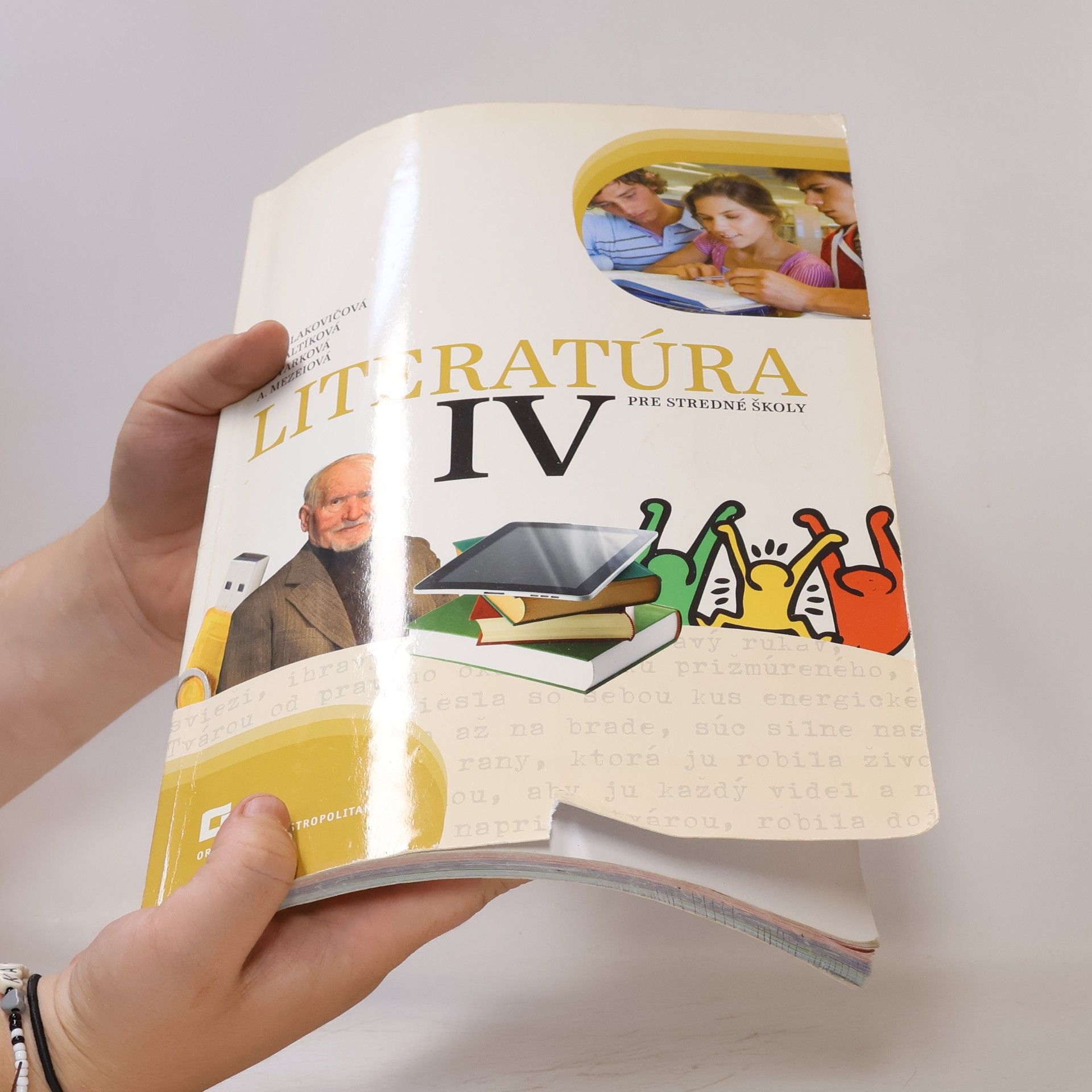Alena Polakovičová Literatúra IV. pre stredné školy
