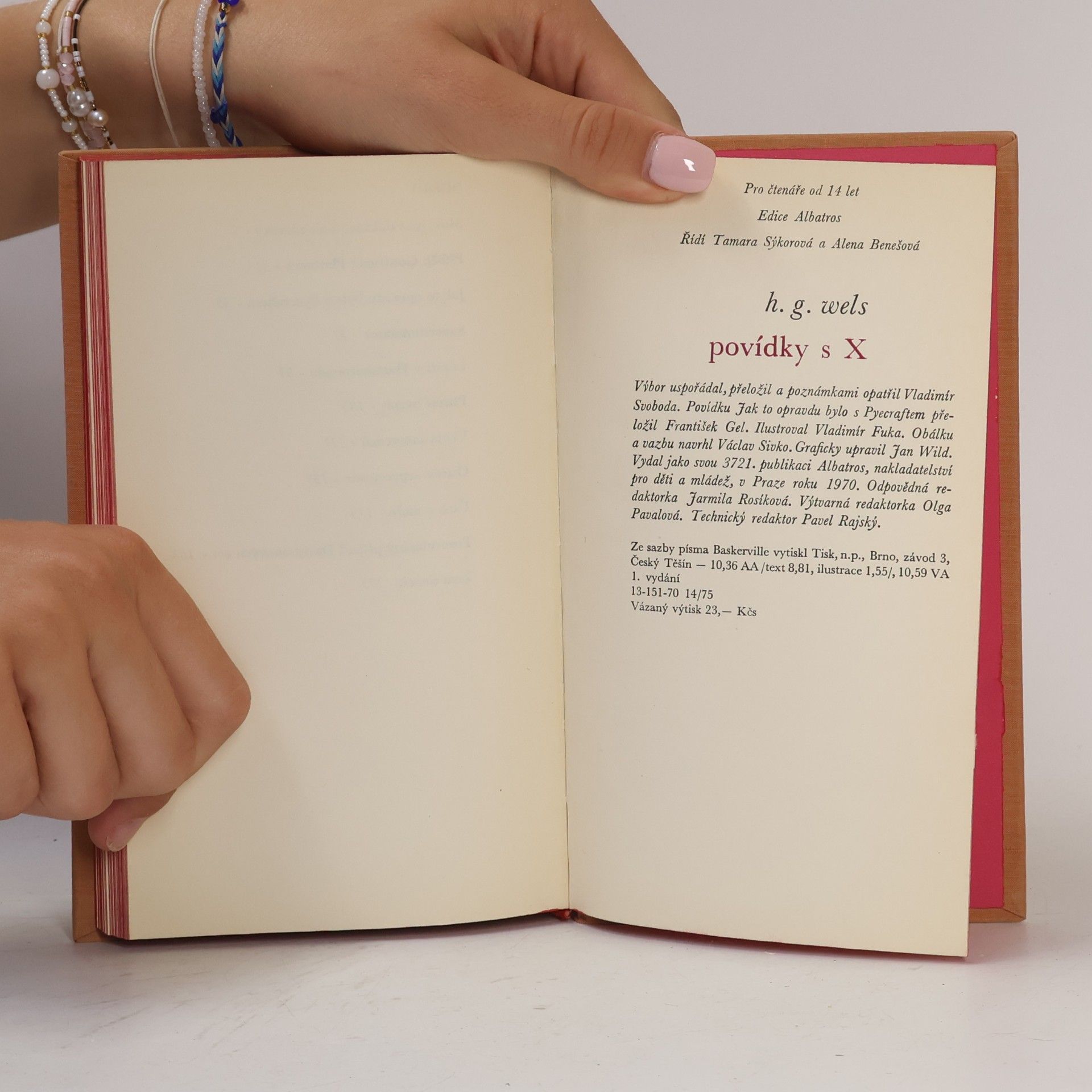 H. G. Wells Povídky s X