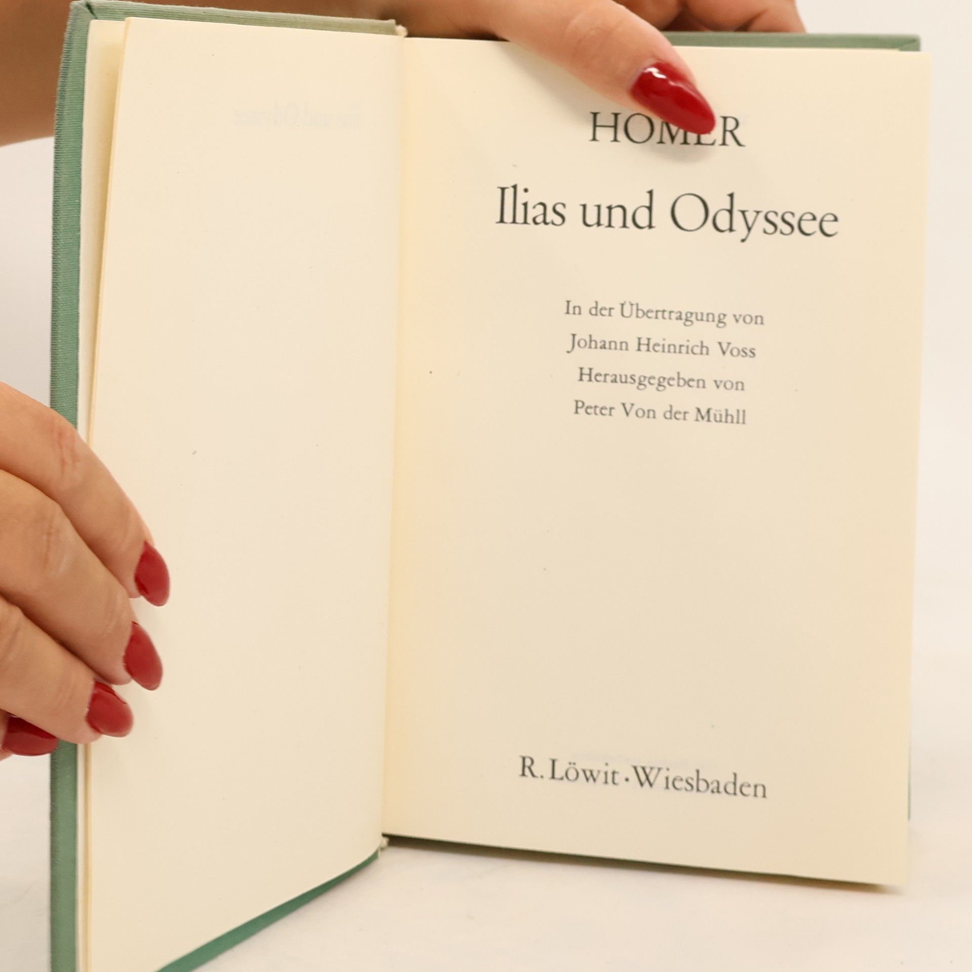 Homér Ilias und Odyssee