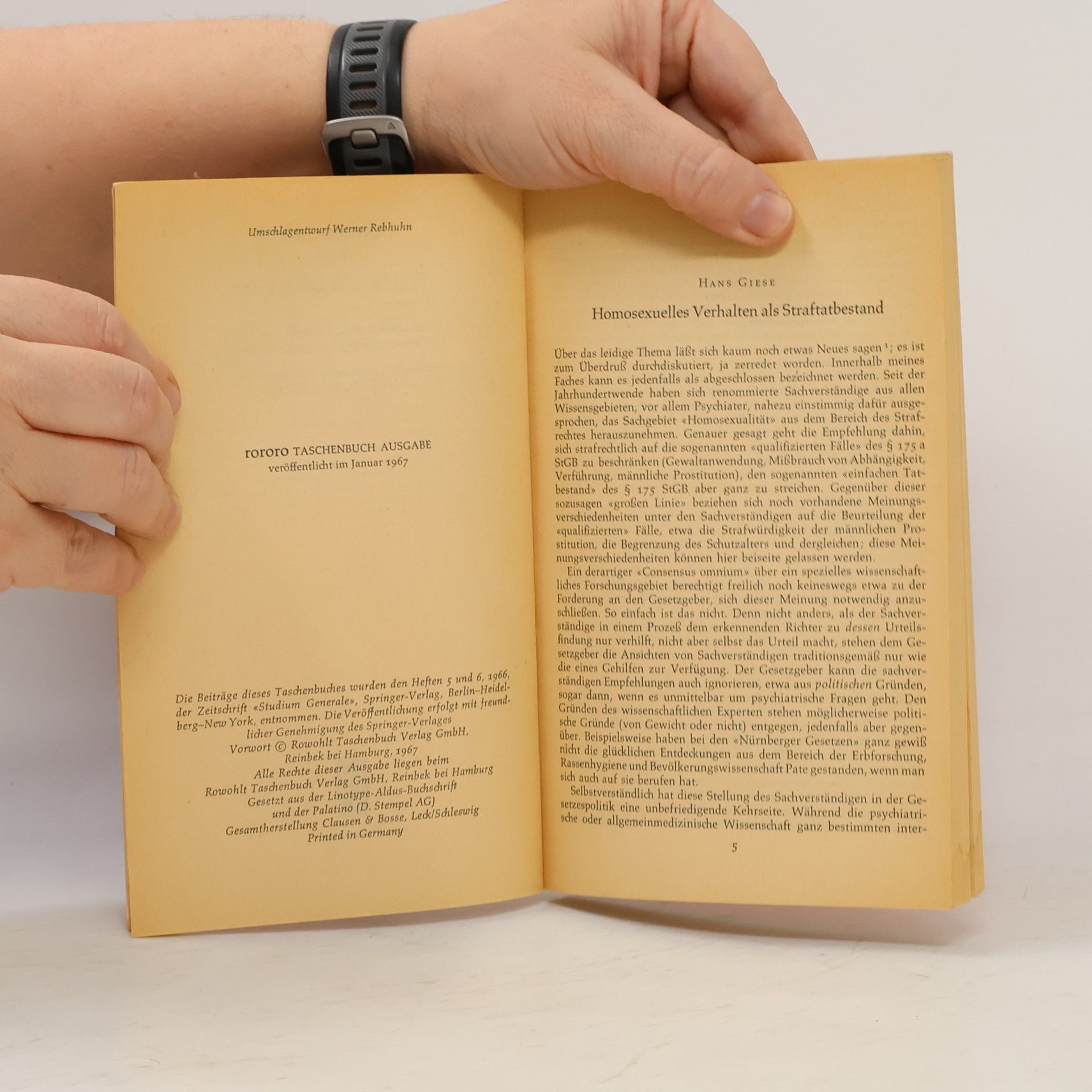 Autorenkollektiv Homosexualität oder Politik mit dem § 175