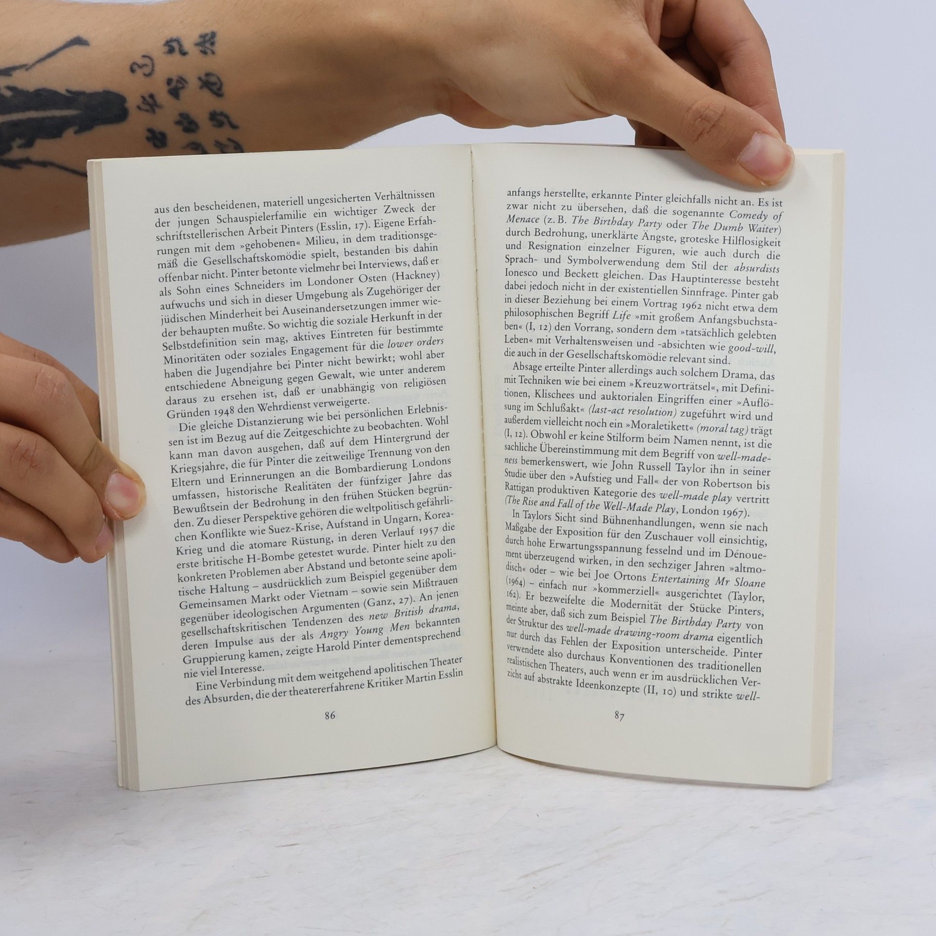 Adolf Barth Moderne englische Gesellschaftskomödie
