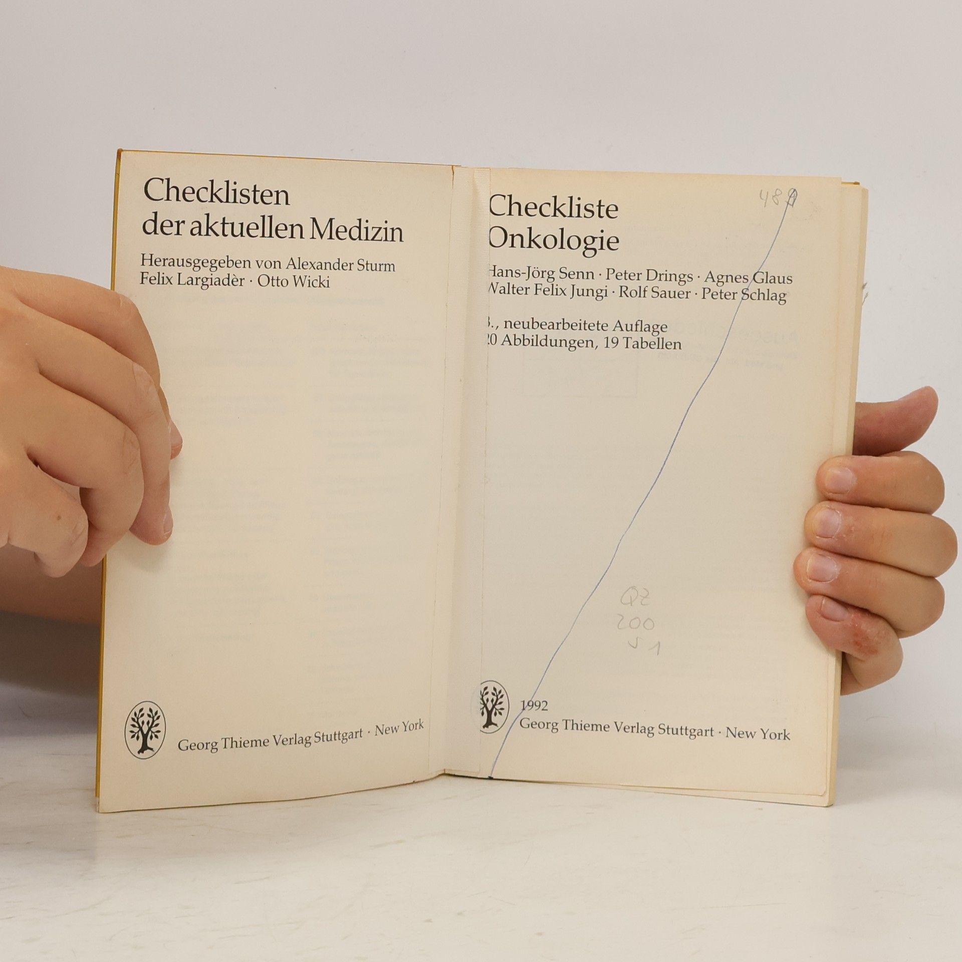 Hans-Jorg Senn Checkliste Onkologie
