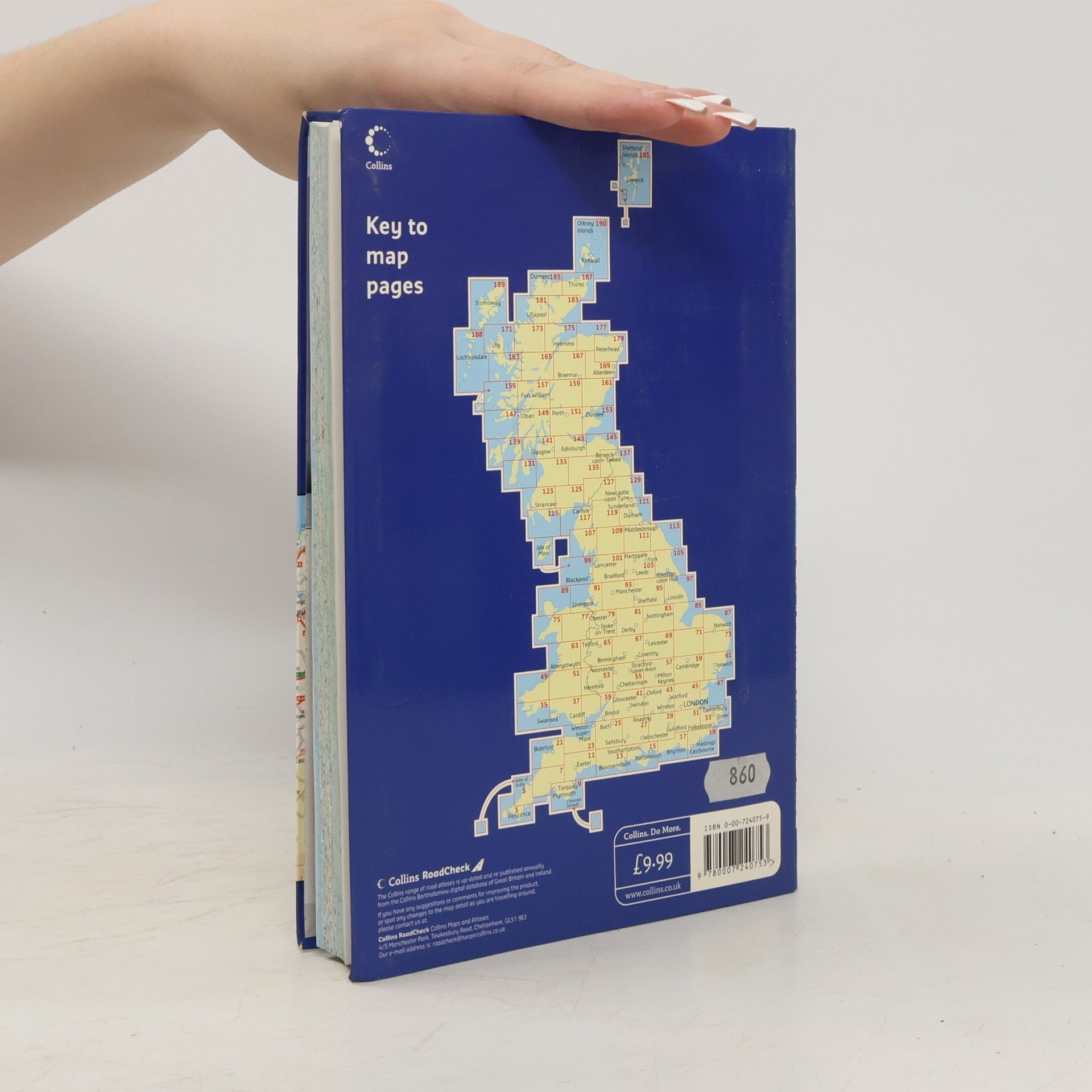 HarperCollins (Firm) Compact Road Atlas Britain