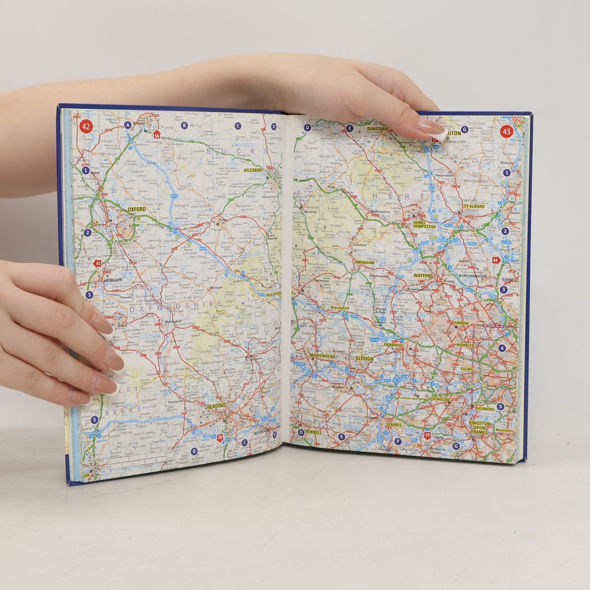HarperCollins (Firm) Compact Road Atlas Britain