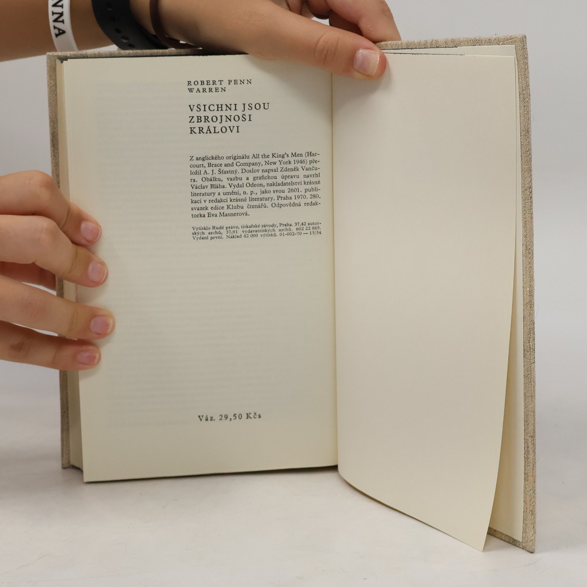 Robert Penn Warren Všichni jsou zbrojnoši královi