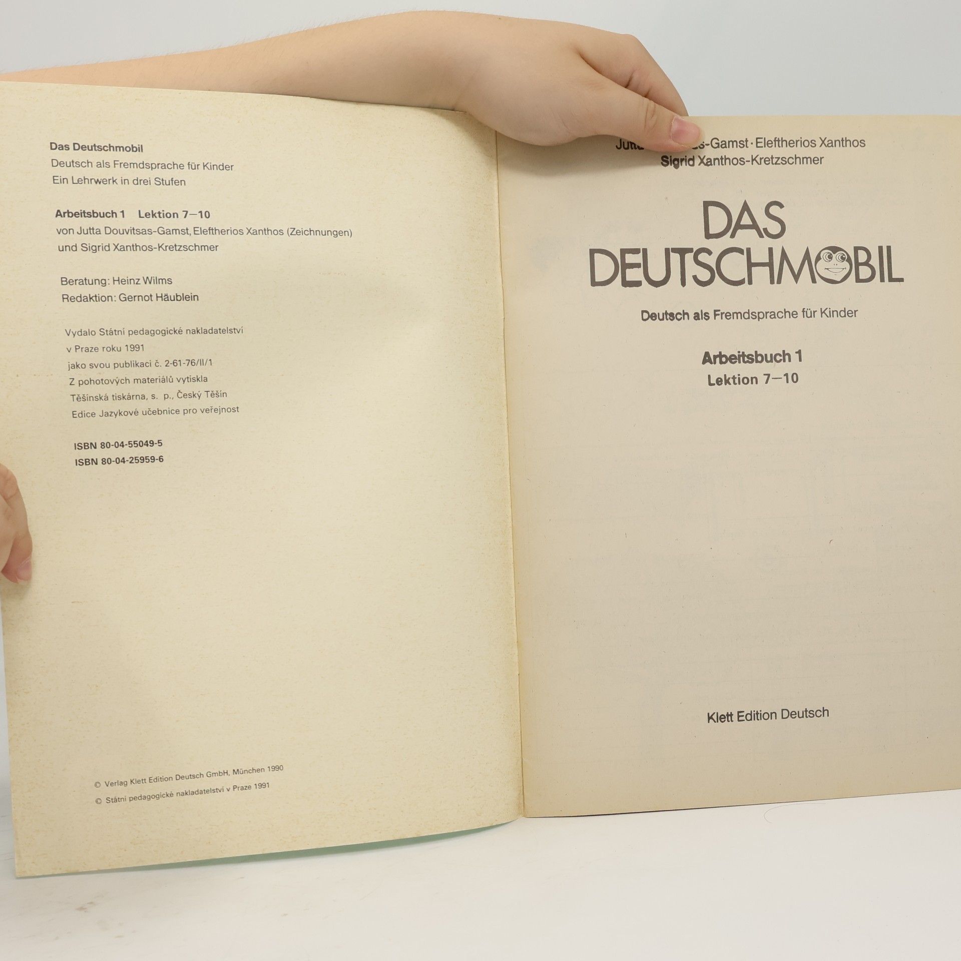 Gamst Xanthos Kretzschmer Das Deutschmobil - Arbeitsbuch 1 - Lektion 1-6 (A4, Obr, 55 s.)