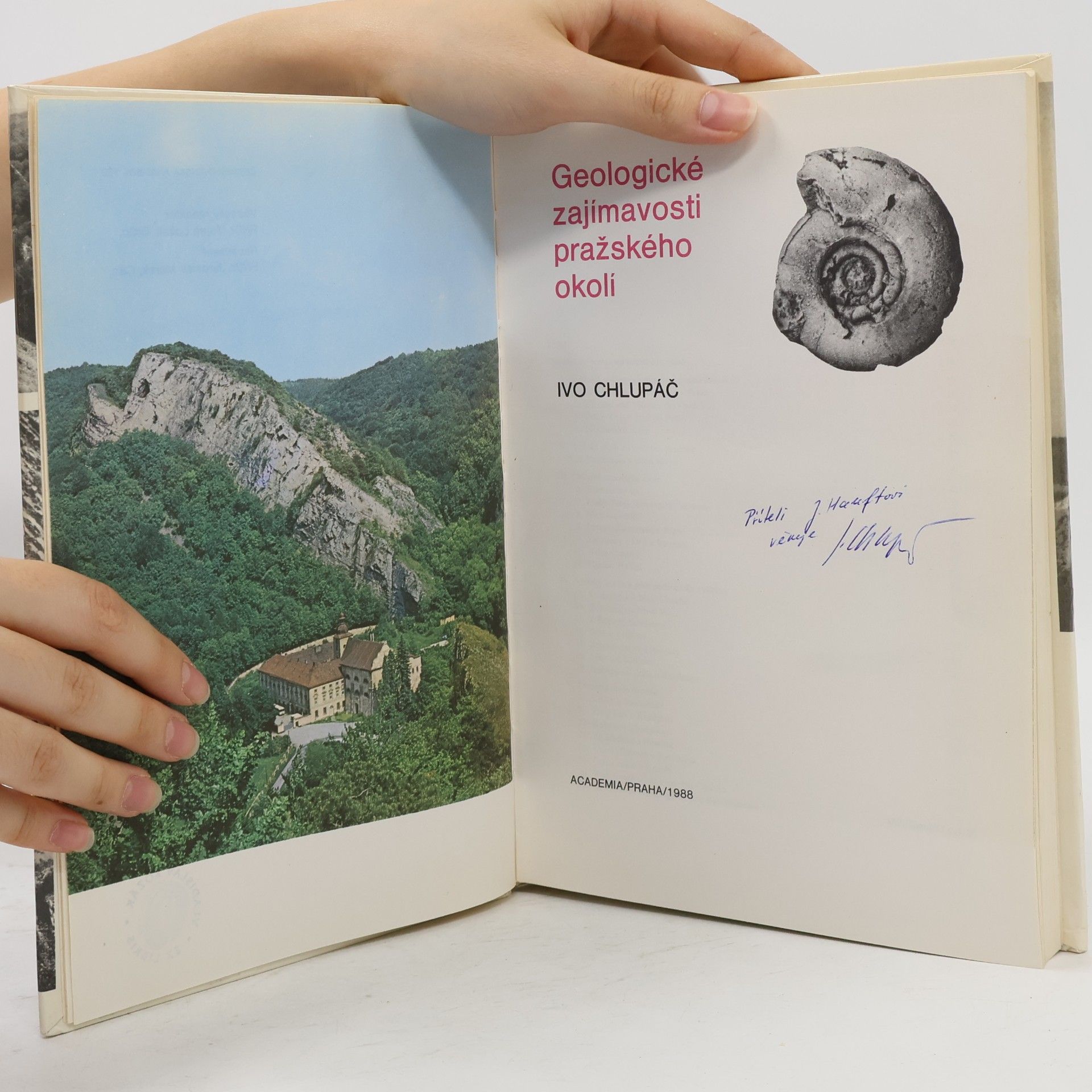 Ivo Chlupáč Geologické zajímavosti pražského okolí
