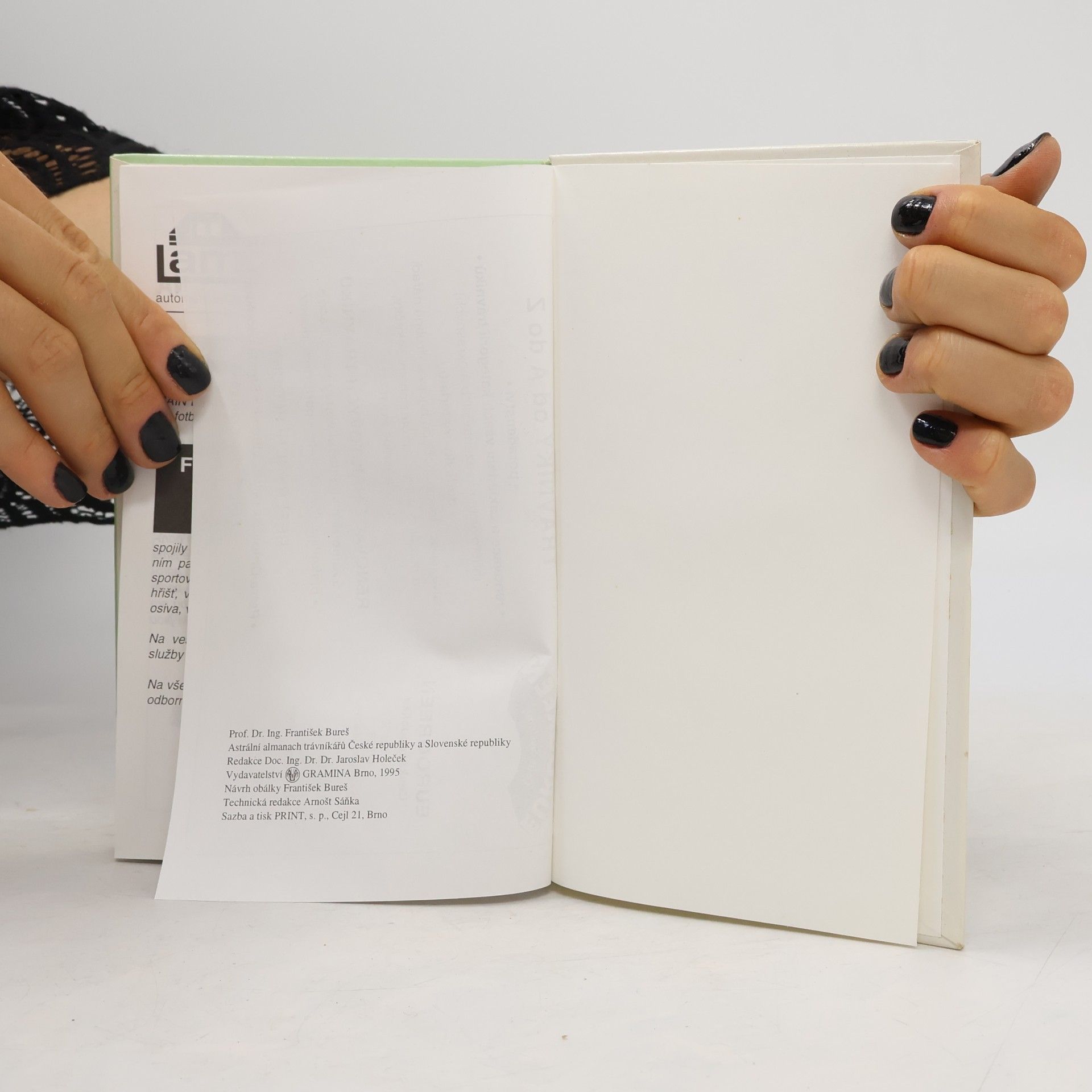 František Bureš Astrální almanach trávníkářů České republiky a Slovenské republiky