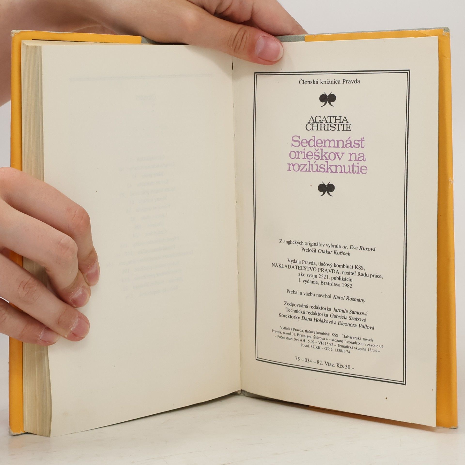 Agatha Christie Sedemnásť orieškov na rozlúsknutie