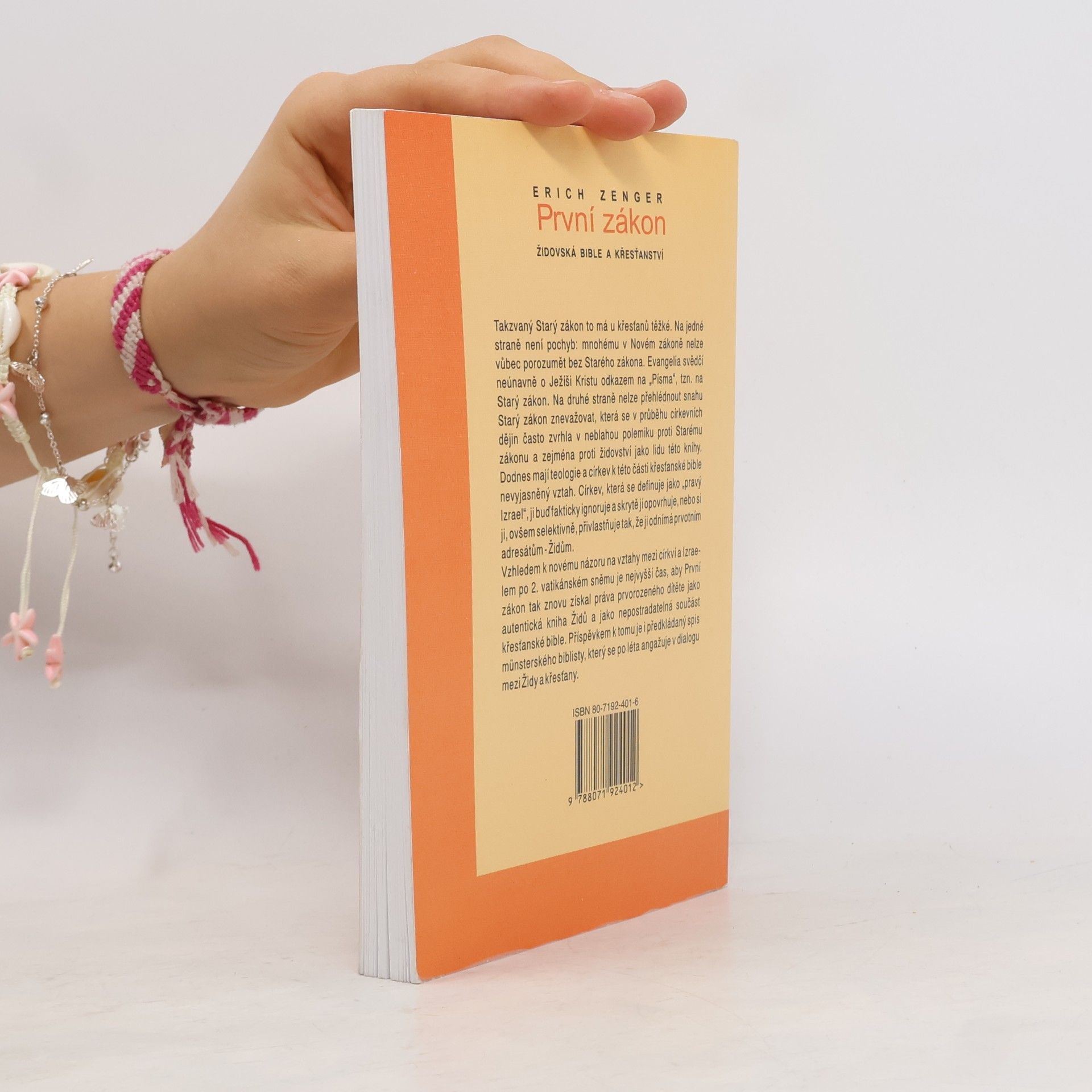Erich Zenger První zákon - Židovská bible a křesťané