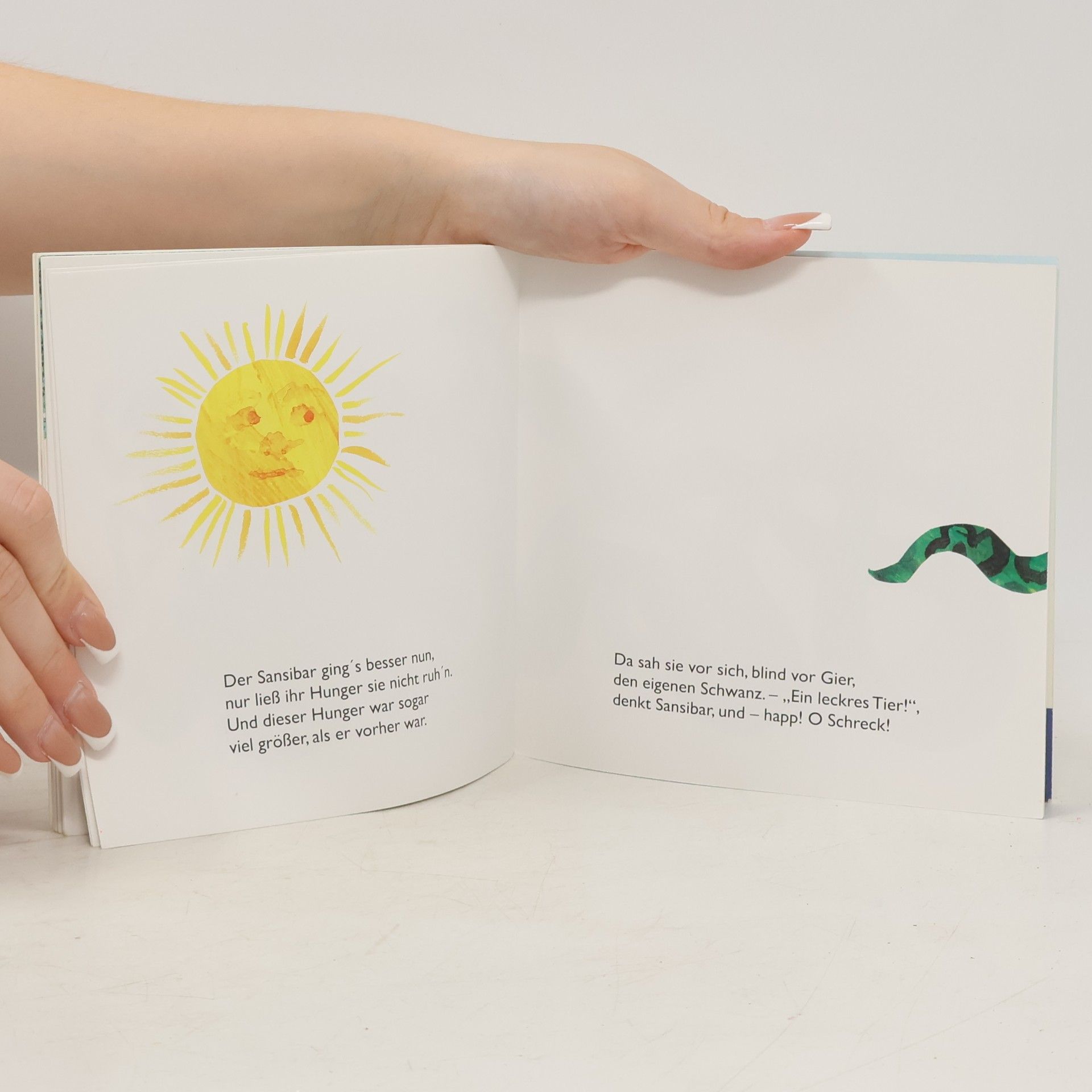 Eric Carle Die Riesenschlange Sansibar