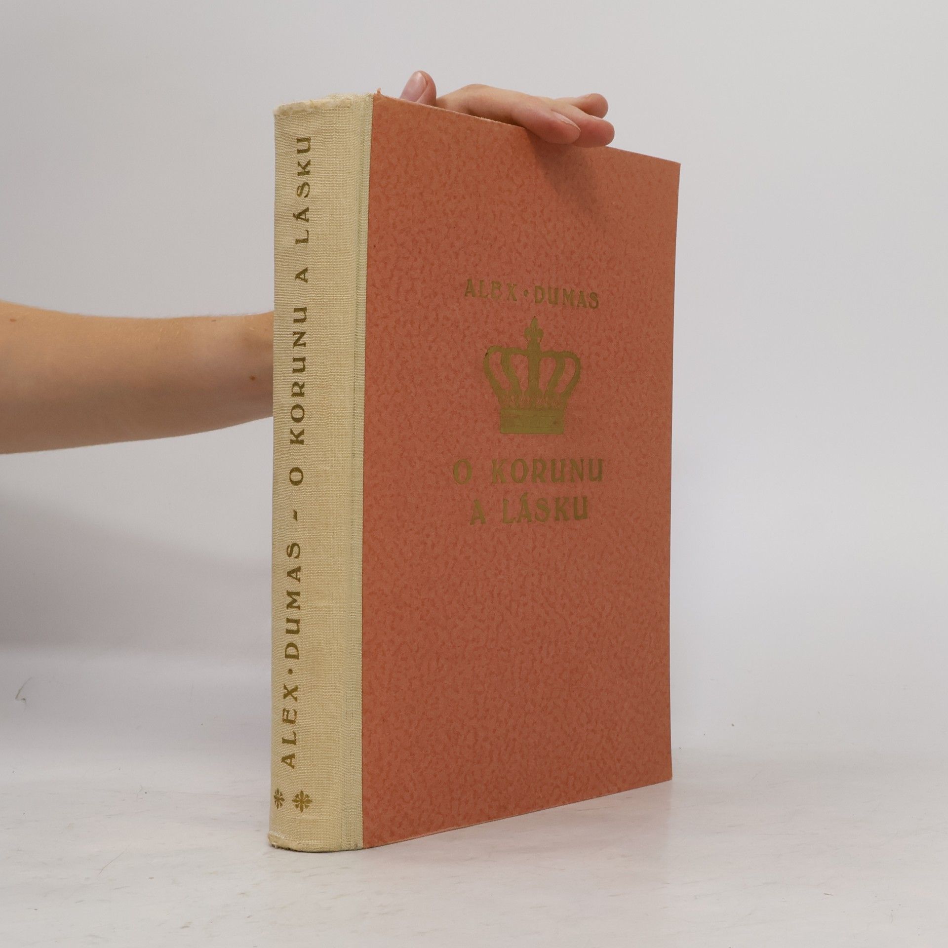Alexandre Dumas starší O korunu a lásku se 116 dřevoryty J. Huyota
