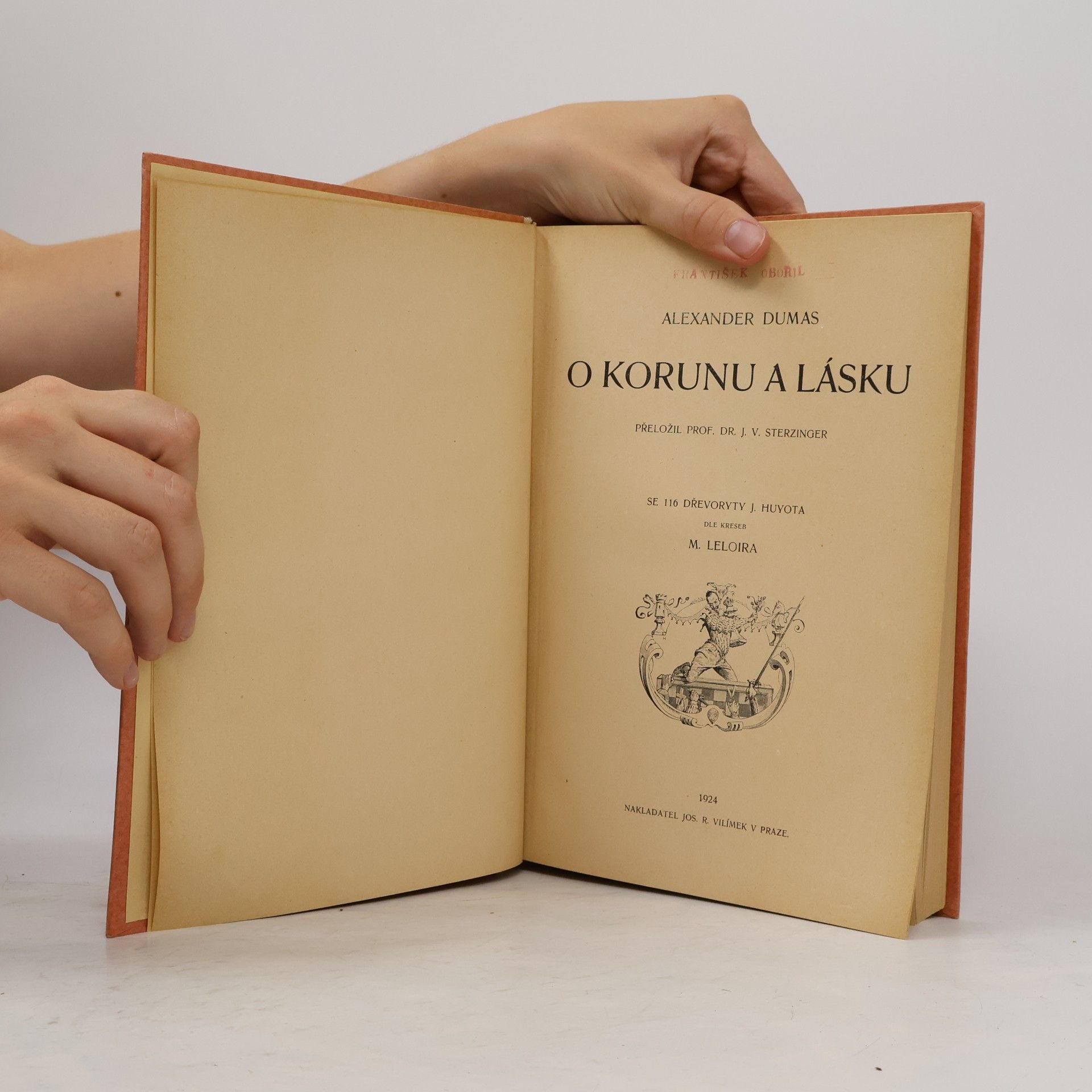 Alexandre Dumas starší O korunu a lásku