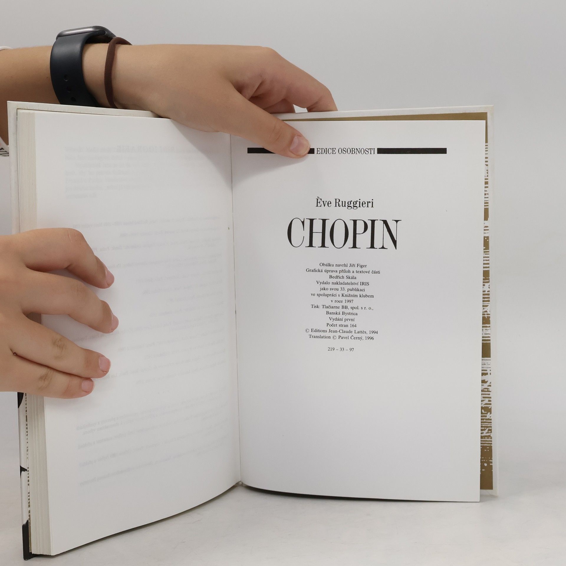 Eve Ruggieri Chopin: Citový itinerář